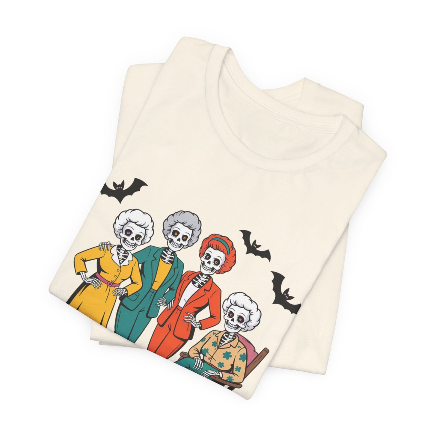 The Golden Ghouls T-Shirt Golden Girls TV Show Spoof Funny Halloween Tee Inspired By Comedy