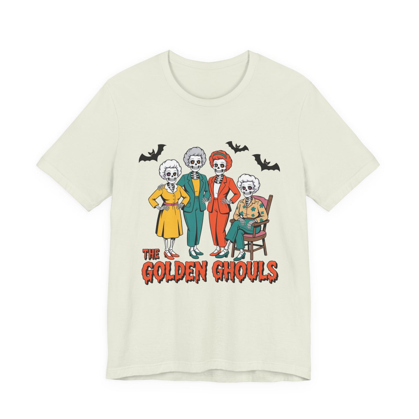 The Golden Ghouls T-Shirt Golden Girls TV Show Spoof Funny Halloween Tee Inspired By Comedy