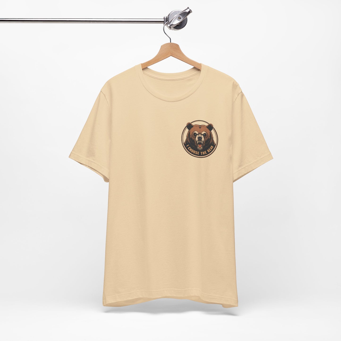 I Choose The Bear T-Shirt Man vs Bear Feminist Female Empowerment Gender Equality Tee Various Sizes Colors Unisex