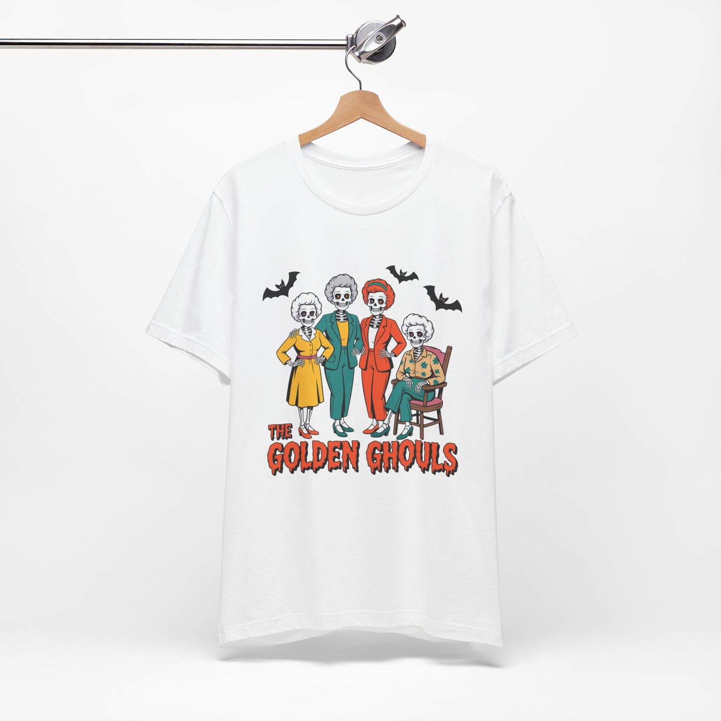 The Golden Ghouls T-Shirt Golden Girls TV Show Spoof Funny Halloween Tee Inspired By Comedy