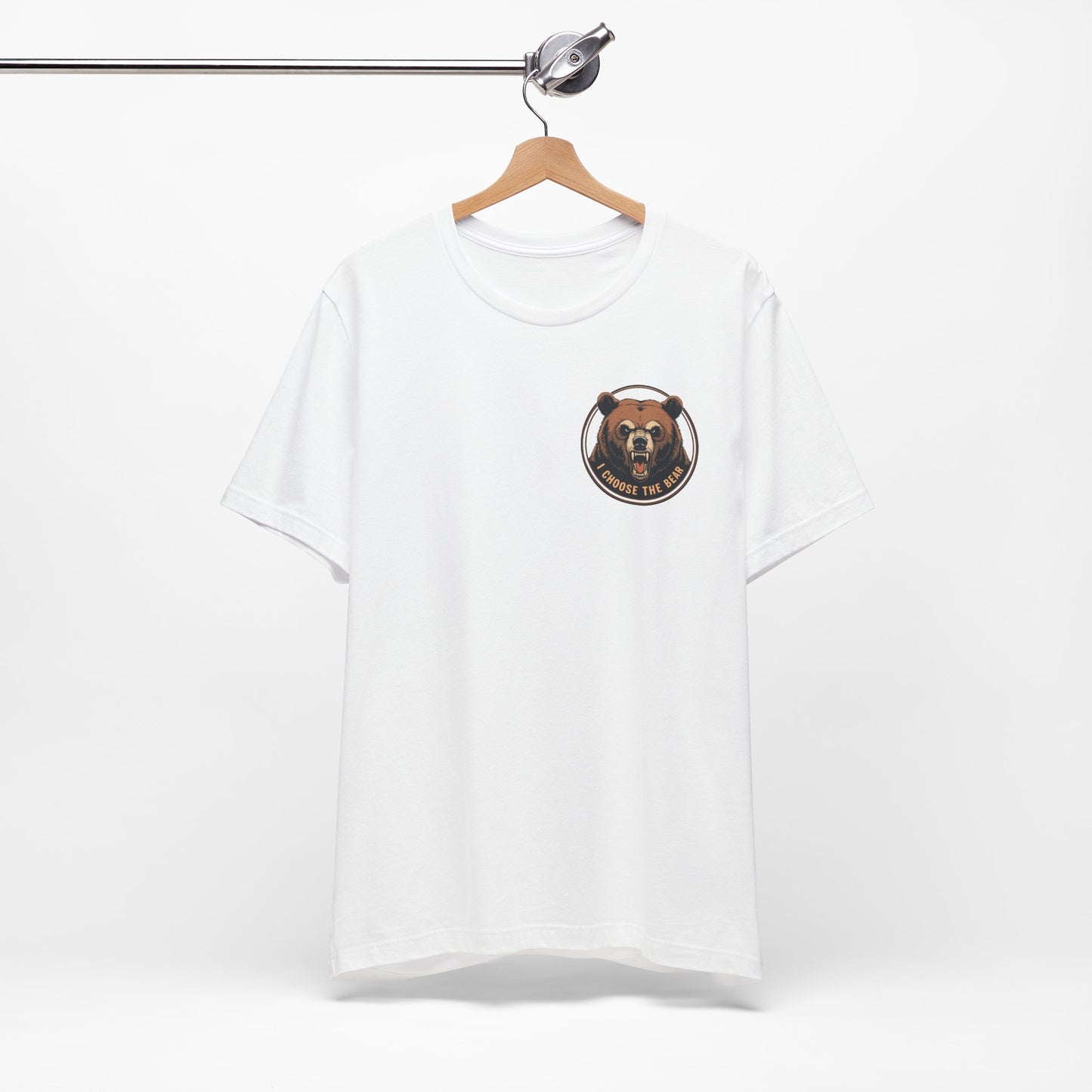 I Choose The Bear T-Shirt Man vs Bear Feminist Female Empowerment Gender Equality Tee Various Sizes Colors Unisex