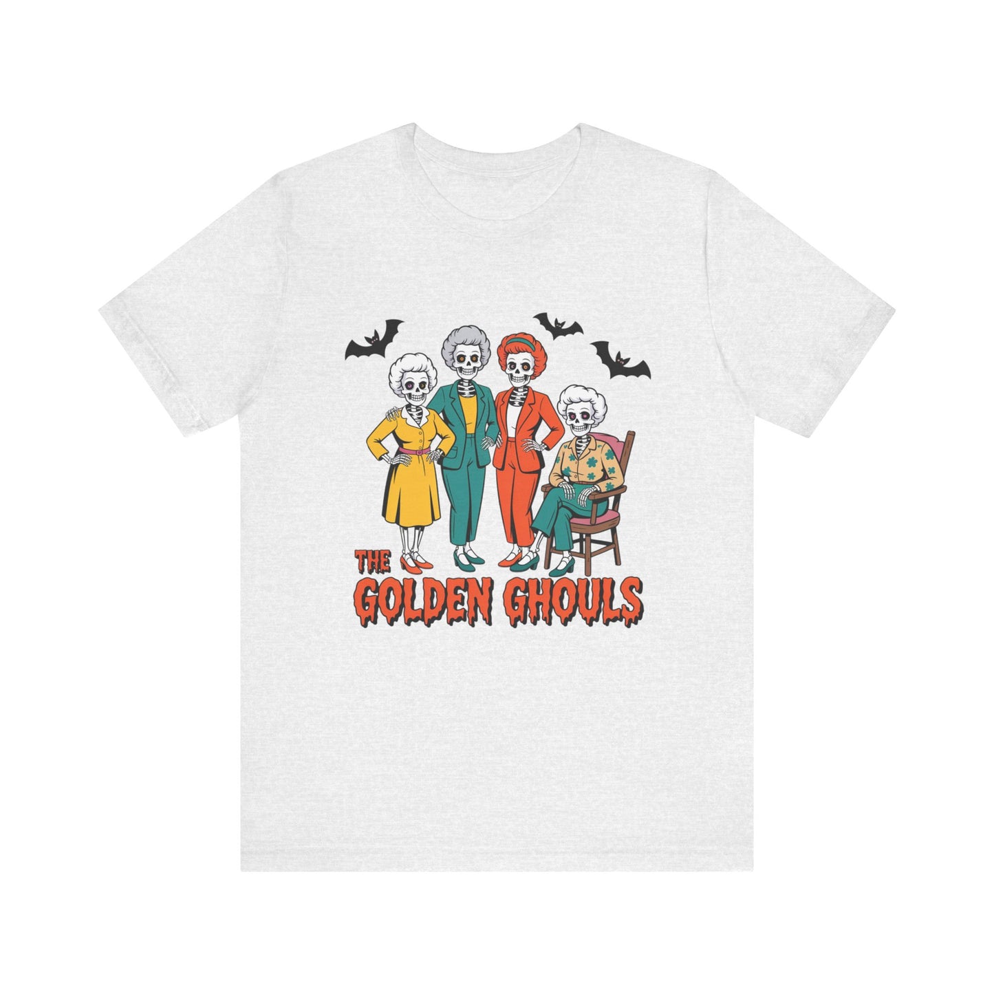 The Golden Ghouls T-Shirt Golden Girls TV Show Spoof Funny Halloween Tee Inspired By Comedy