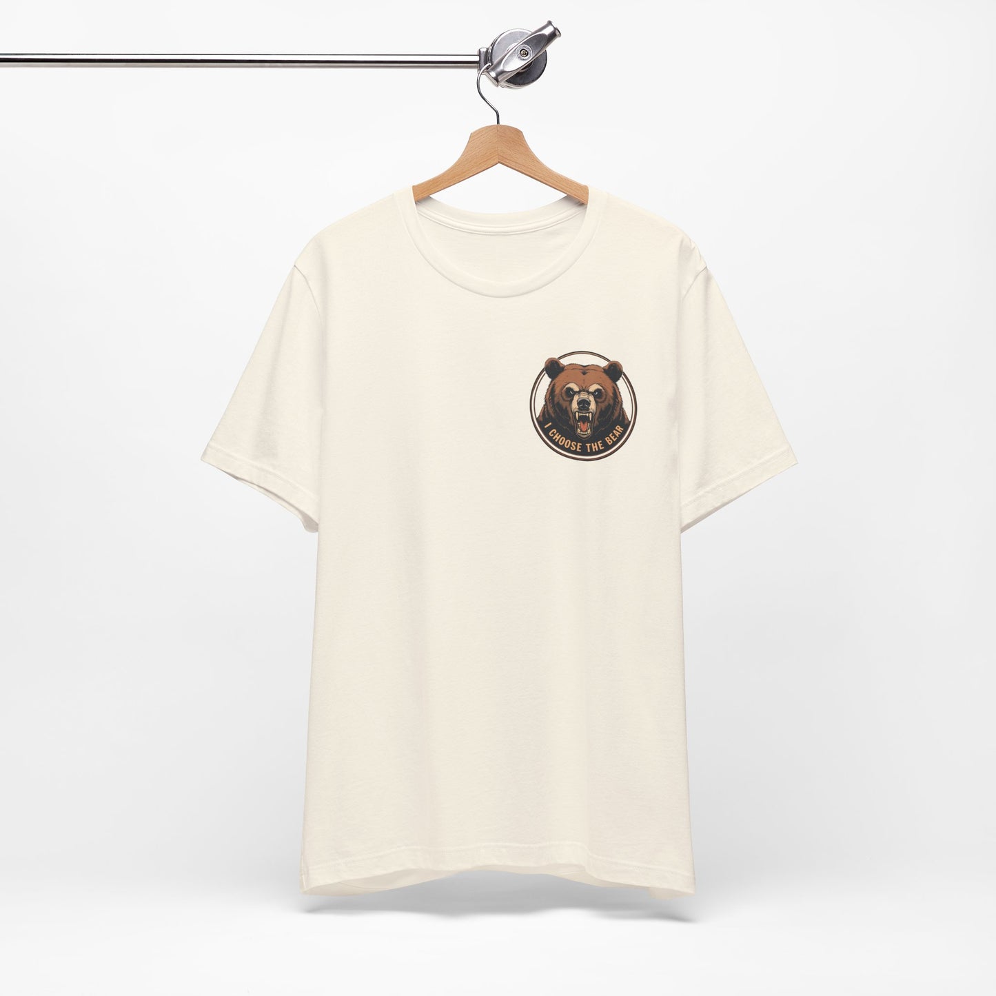 I Choose The Bear T-Shirt Man vs Bear Feminist Female Empowerment Gender Equality Tee Various Sizes Colors Unisex