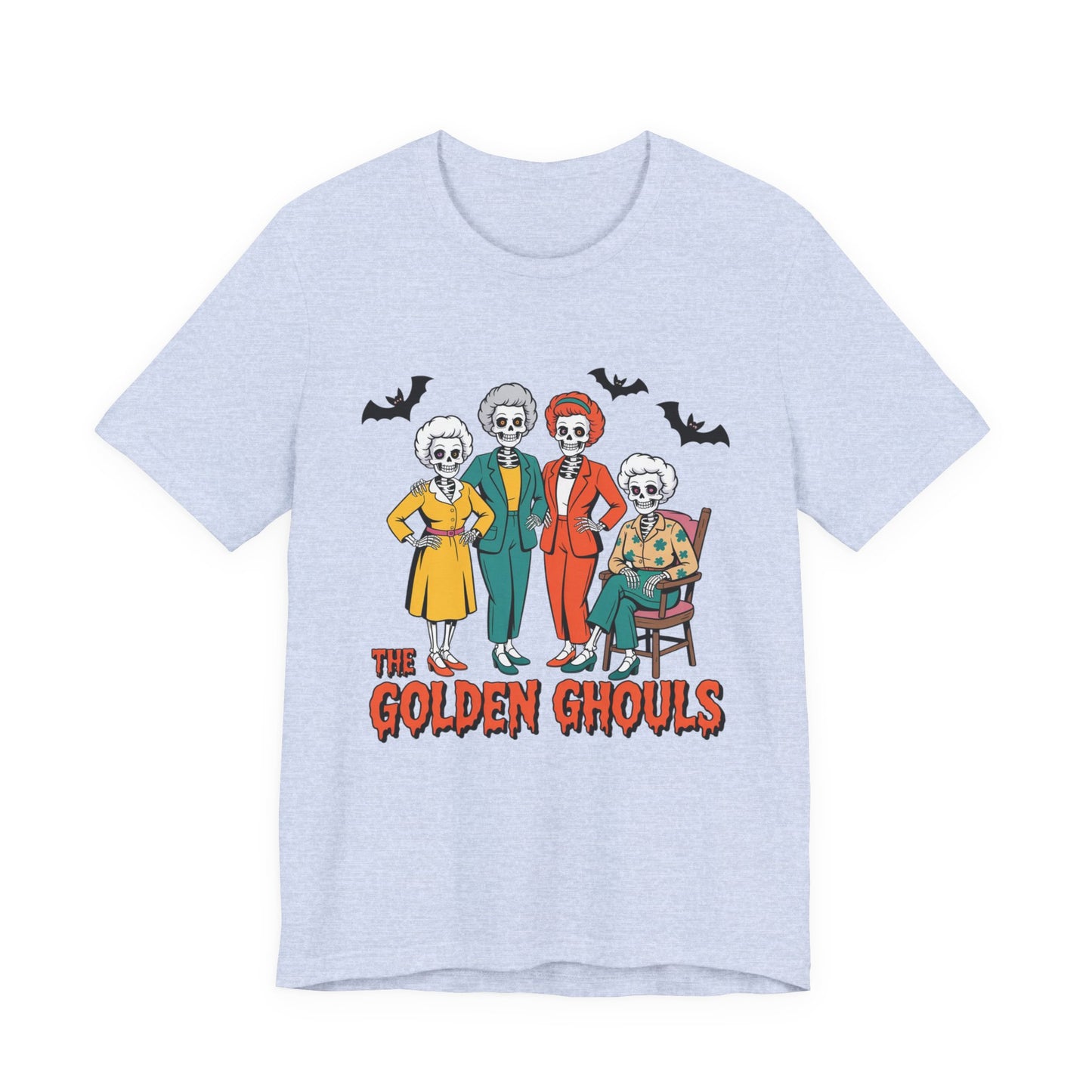 The Golden Ghouls T-Shirt Golden Girls TV Show Spoof Funny Halloween Tee Inspired By Comedy