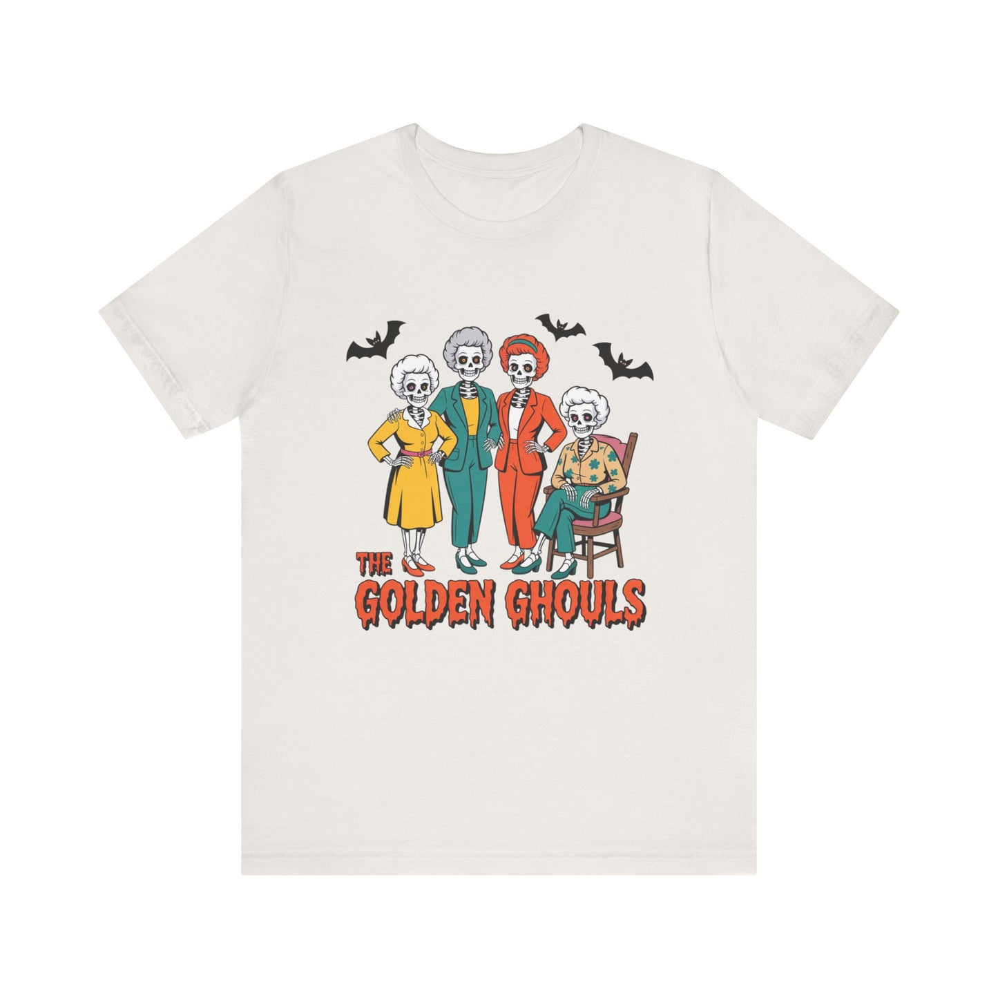 The Golden Ghouls T-Shirt Golden Girls TV Show Spoof Funny Halloween Tee Inspired By Comedy