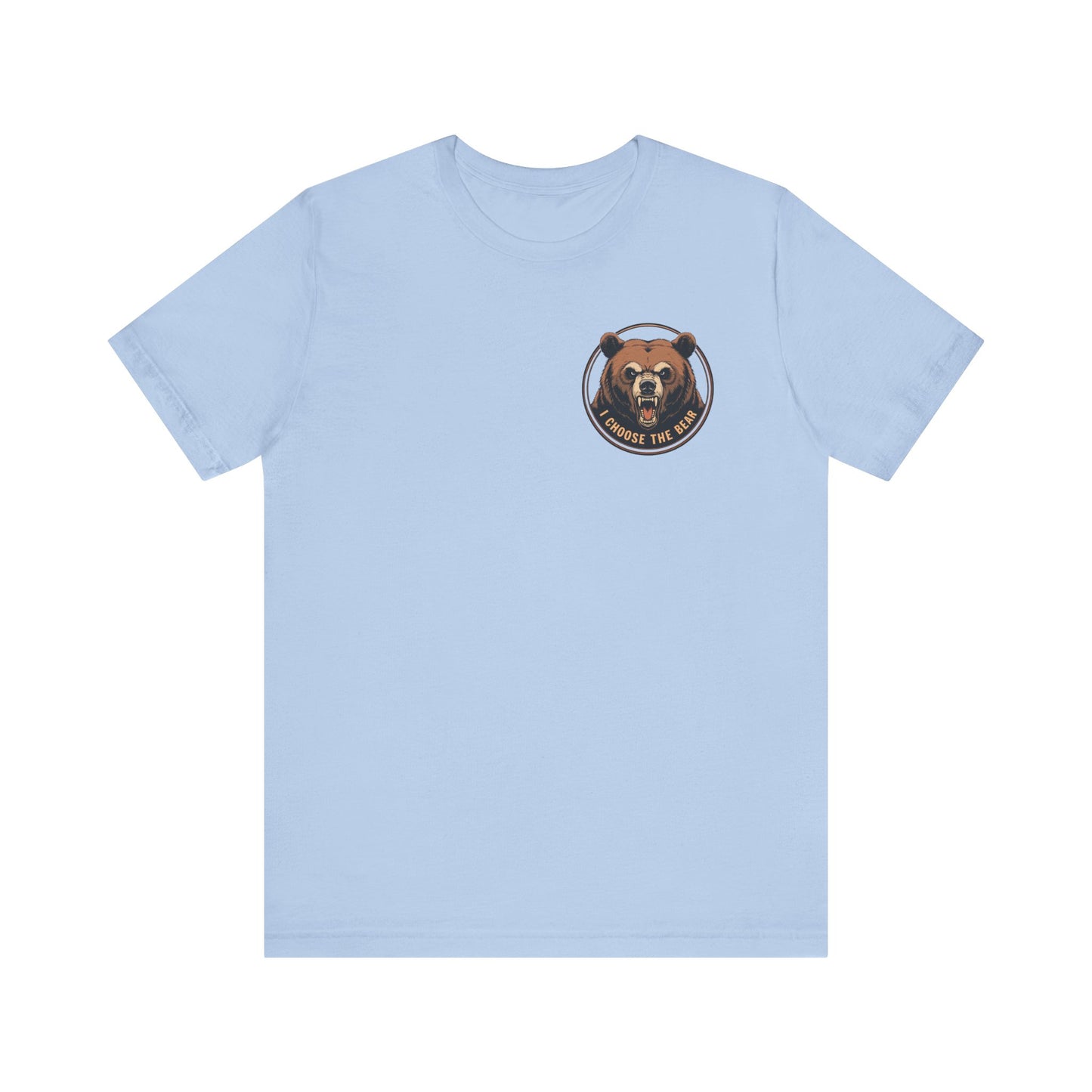 I Choose The Bear T-Shirt Man vs Bear Feminist Female Empowerment Gender Equality Tee Various Sizes Colors Unisex