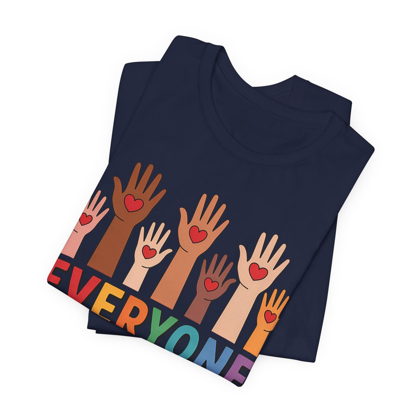 Everyone is welcome here T-Shirt IDAHO Teacher Tee Race Equality Freedom Love Heart Inclusion Political Protest Shirt Resist