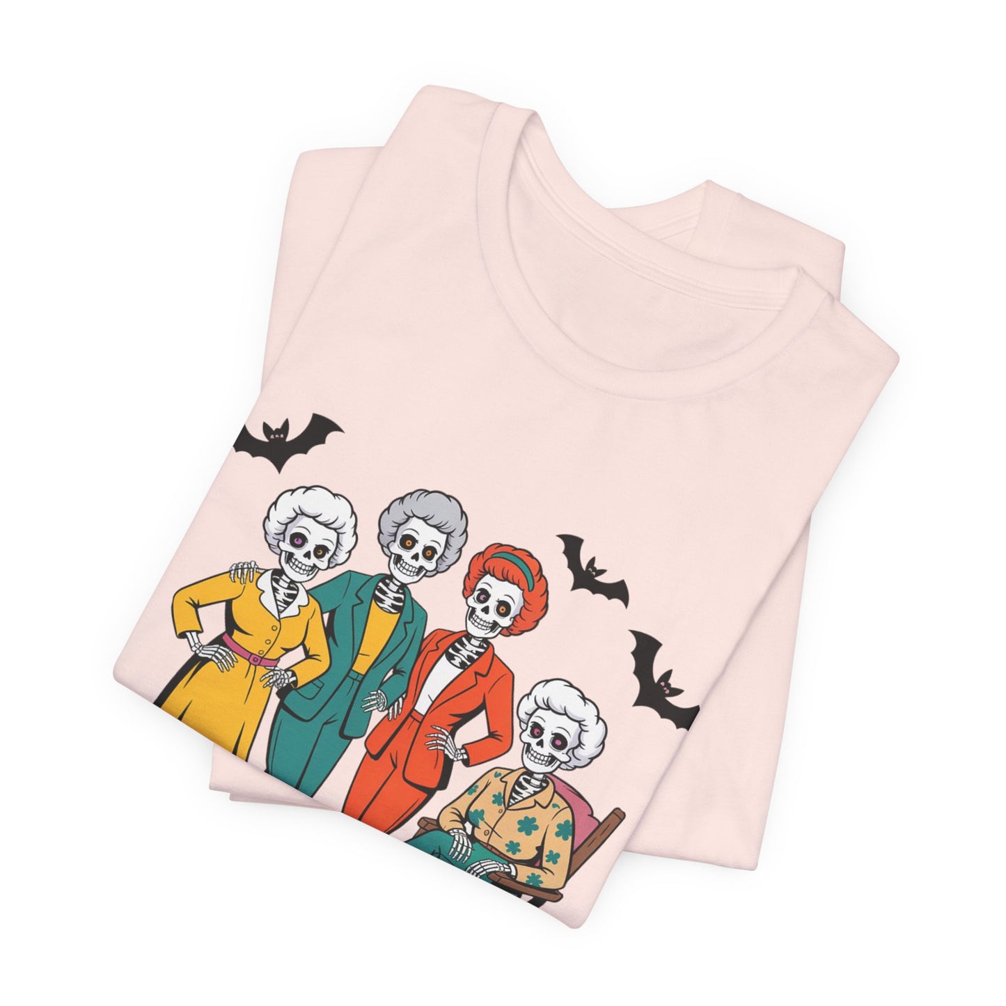 The Golden Ghouls T-Shirt Golden Girls TV Show Spoof Funny Halloween Tee Inspired By Comedy