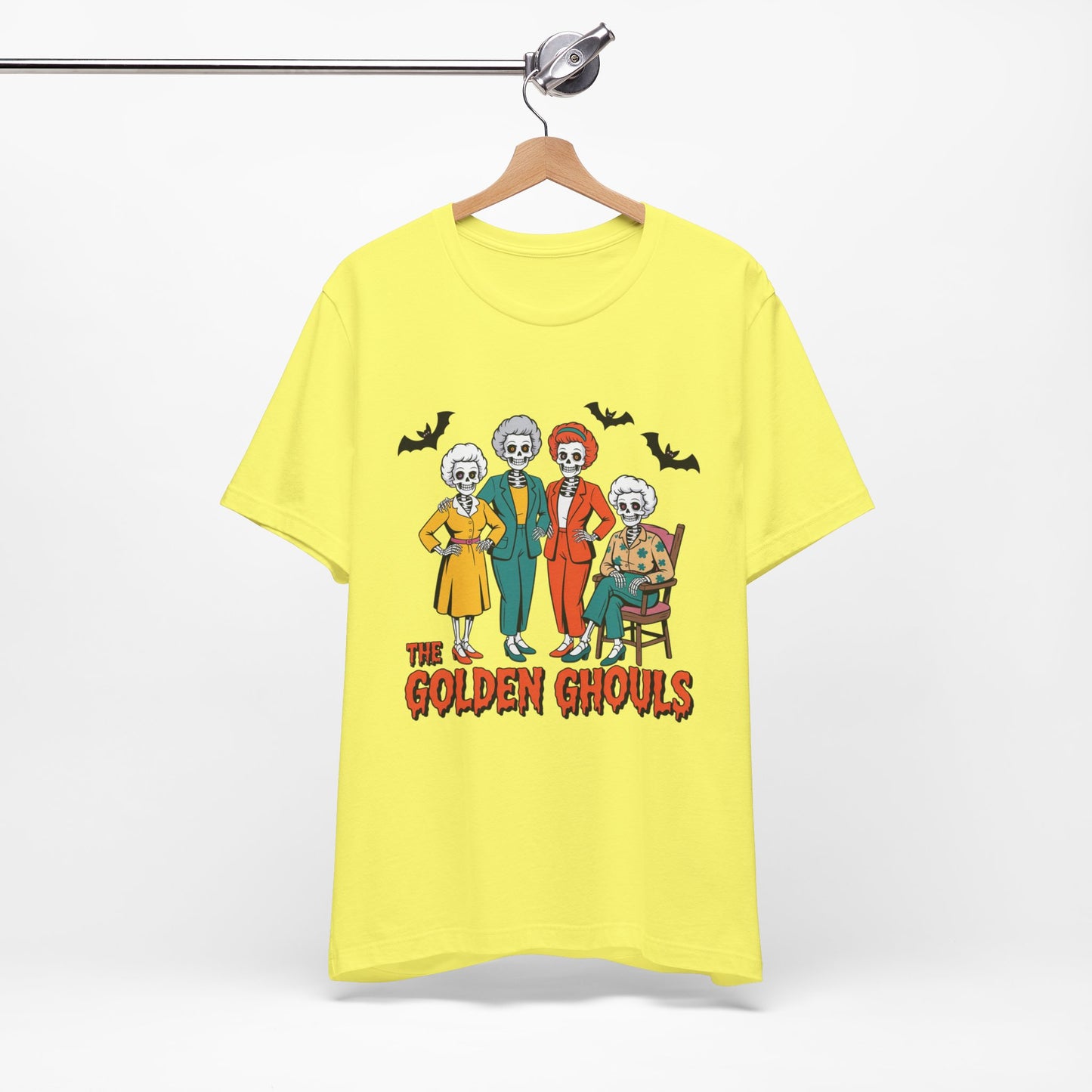 The Golden Ghouls T-Shirt Golden Girls TV Show Spoof Funny Halloween Tee Inspired By Comedy