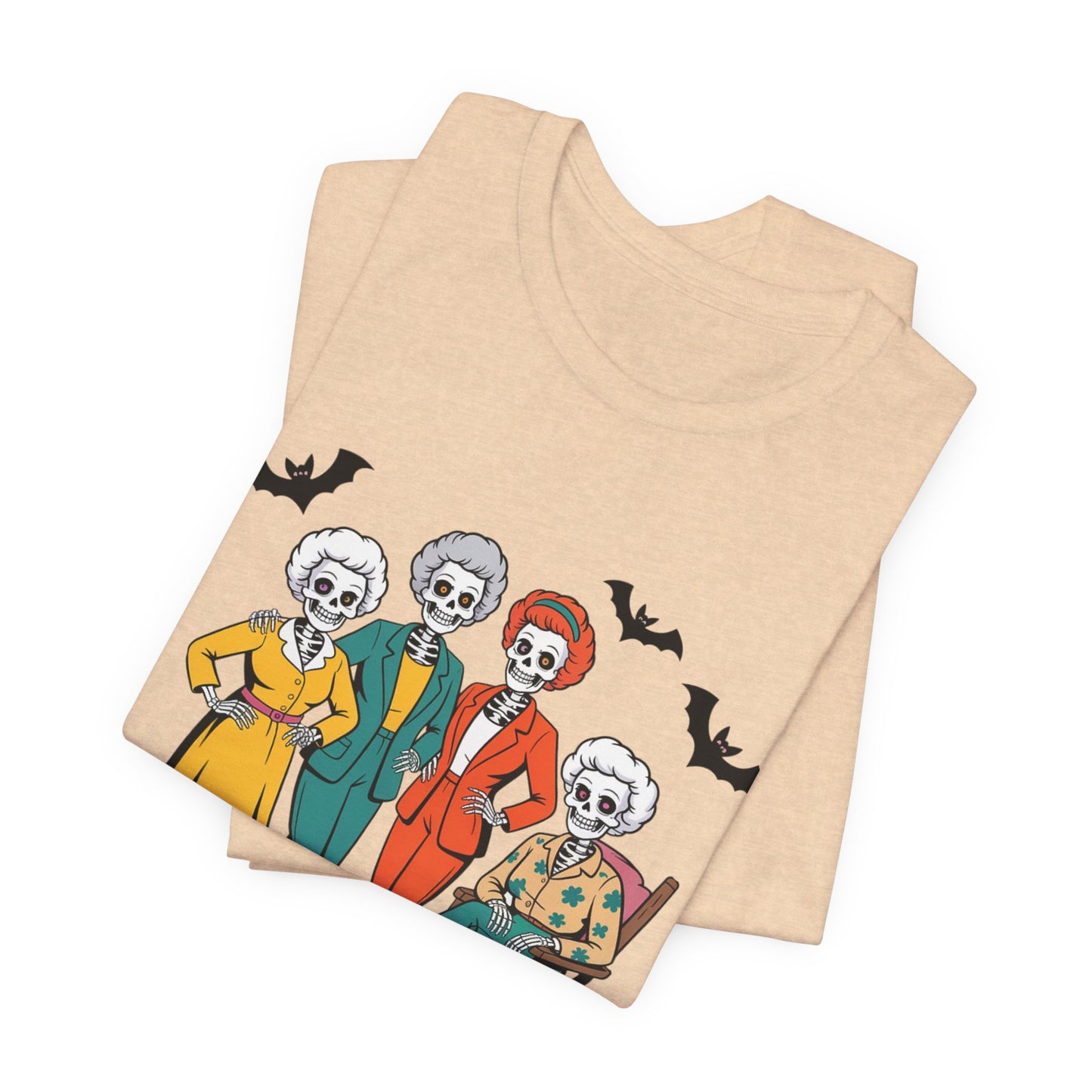 The Golden Ghouls T-Shirt Golden Girls TV Show Spoof Funny Halloween Tee Inspired By Comedy