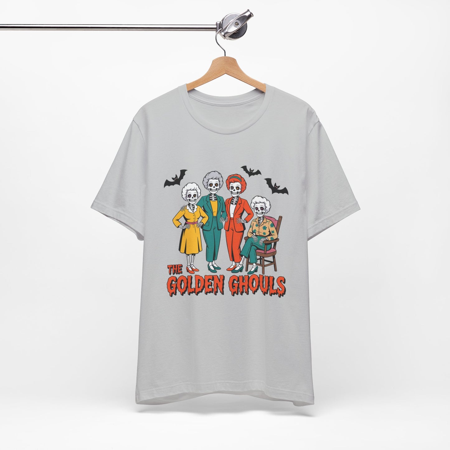 The Golden Ghouls T-Shirt Golden Girls TV Show Spoof Funny Halloween Tee Inspired By Comedy