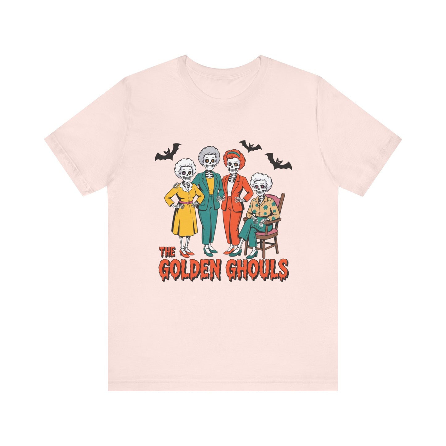 The Golden Ghouls T-Shirt Golden Girls TV Show Spoof Funny Halloween Tee Inspired By Comedy