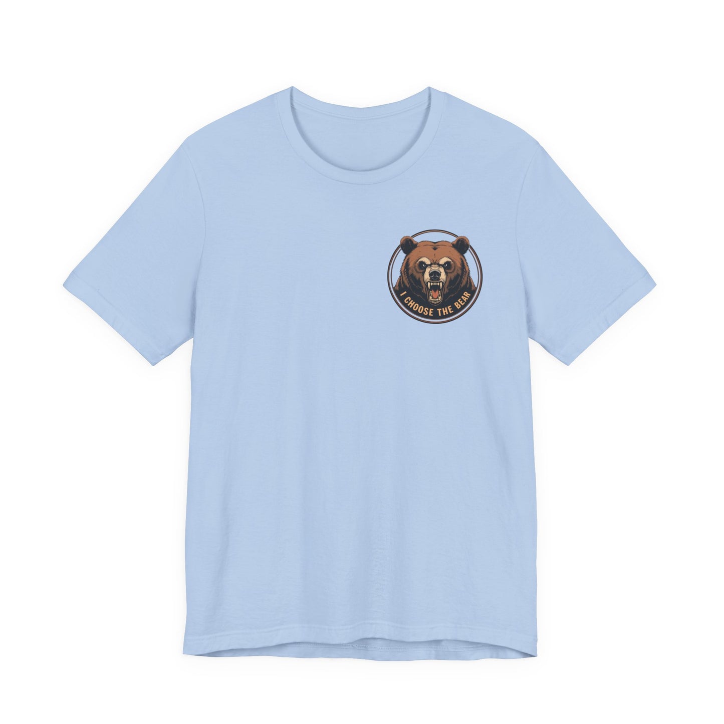 I Choose The Bear T-Shirt Man vs Bear Feminist Female Empowerment Gender Equality Tee Various Sizes Colors Unisex