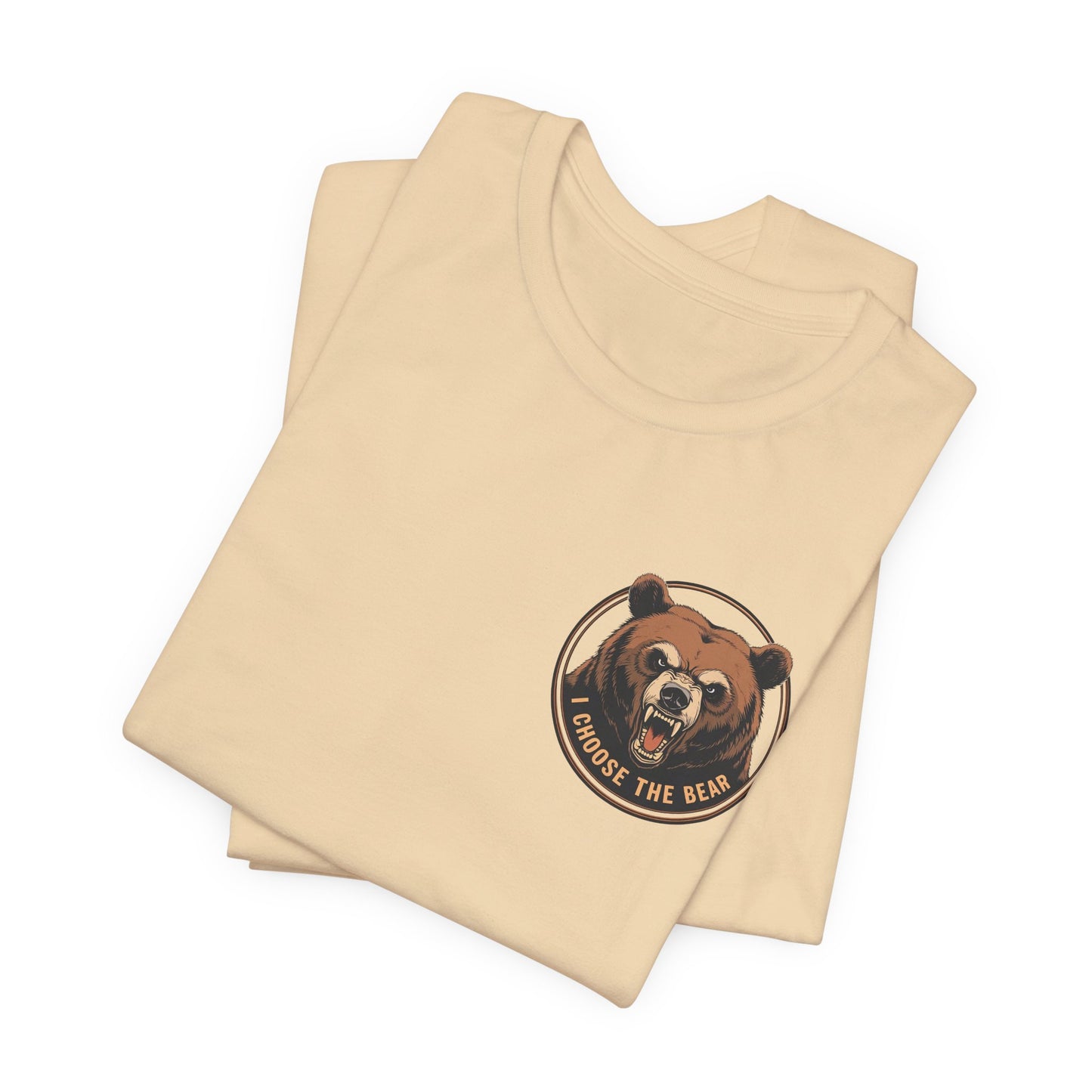 I Choose The Bear T-Shirt Man vs Bear Feminist Female Empowerment Gender Equality Tee Various Sizes Colors Unisex
