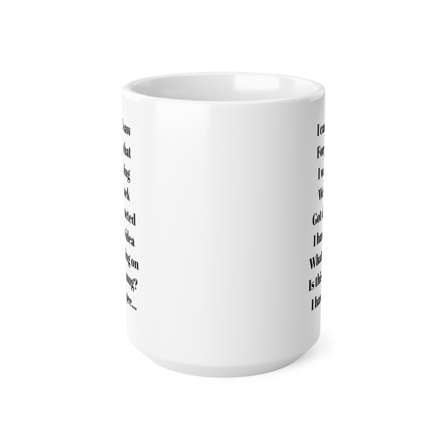 Humorous Ceramic Coffee Cups - Perfect Gift for Coffee Lovers, Funny Mugs for Home, Office, or Gag Gifts