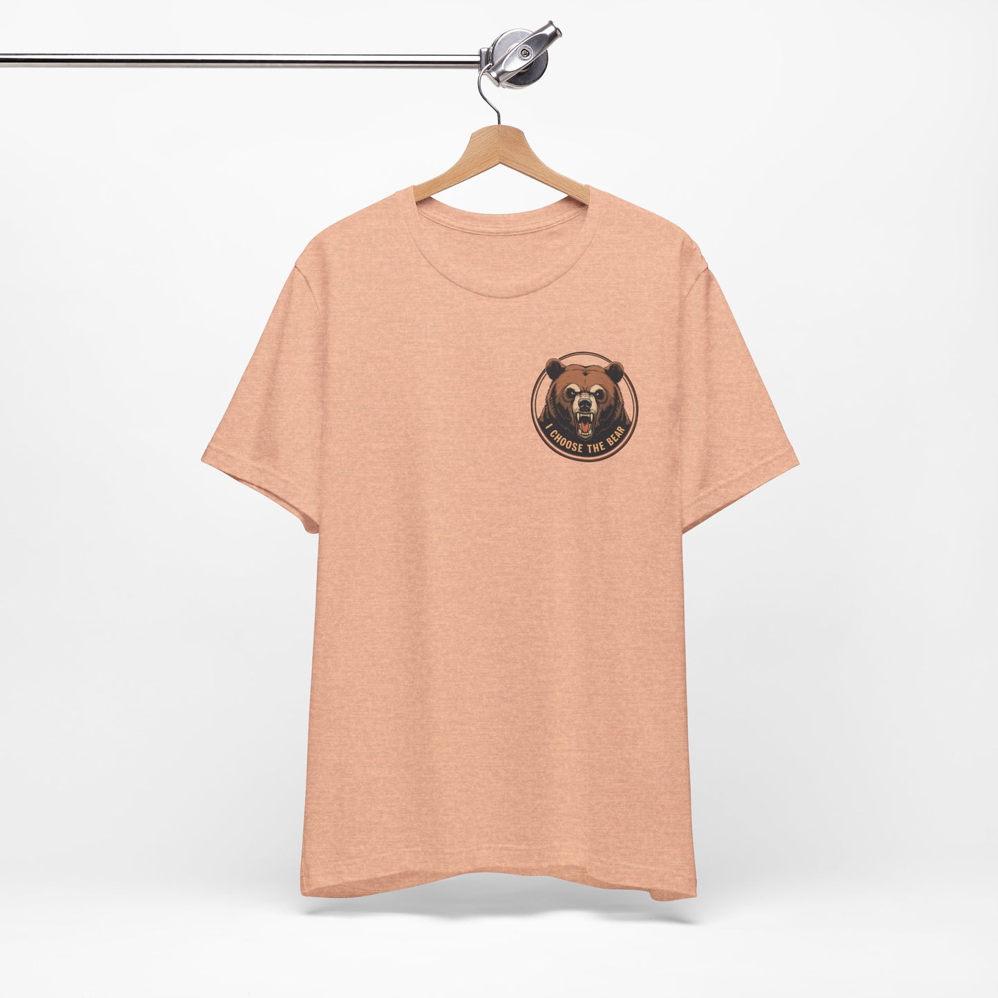 I Choose The Bear T-Shirt Man vs Bear Feminist Female Empowerment Gender Equality Tee Various Sizes Colors Unisex
