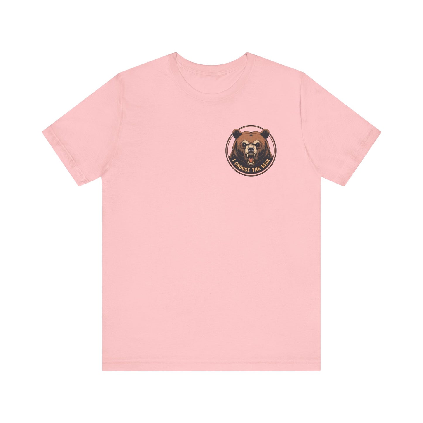 I Choose The Bear T-Shirt Man vs Bear Feminist Female Empowerment Gender Equality Tee Various Sizes Colors Unisex