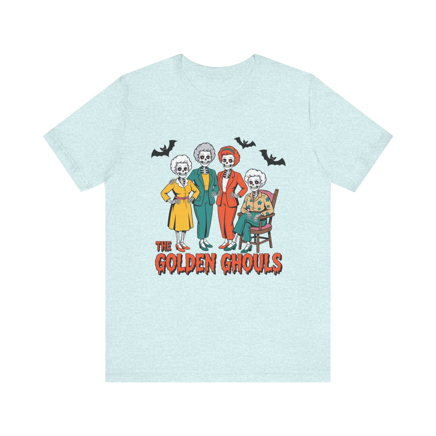 The Golden Ghouls T-Shirt Golden Girls TV Show Spoof Funny Halloween Tee Inspired By Comedy