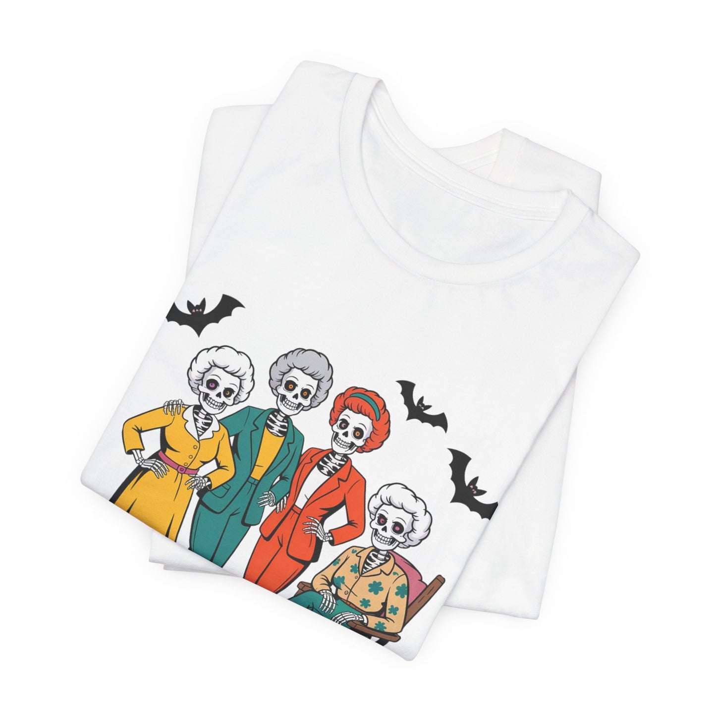 The Golden Ghouls T-Shirt Golden Girls TV Show Spoof Funny Halloween Tee Inspired By Comedy