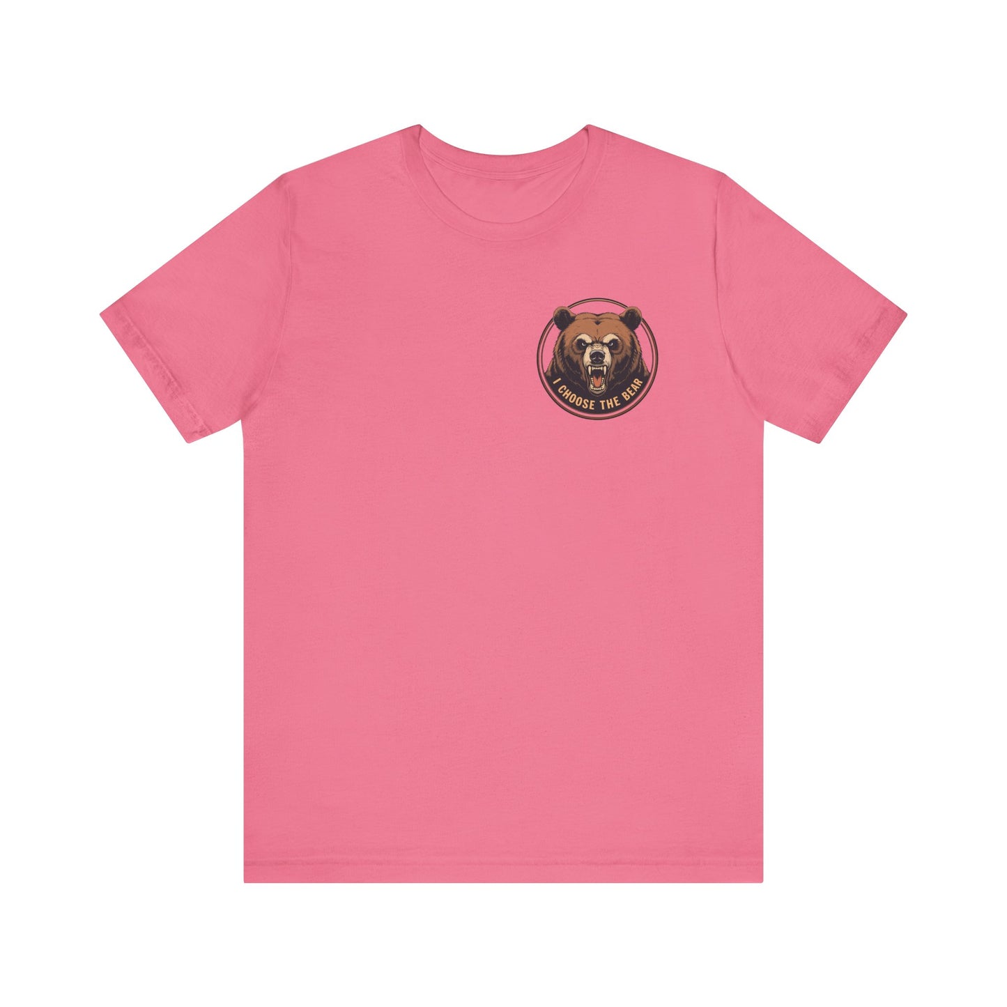 I Choose The Bear T-Shirt Man vs Bear Feminist Female Empowerment Gender Equality Tee Various Sizes Colors Unisex