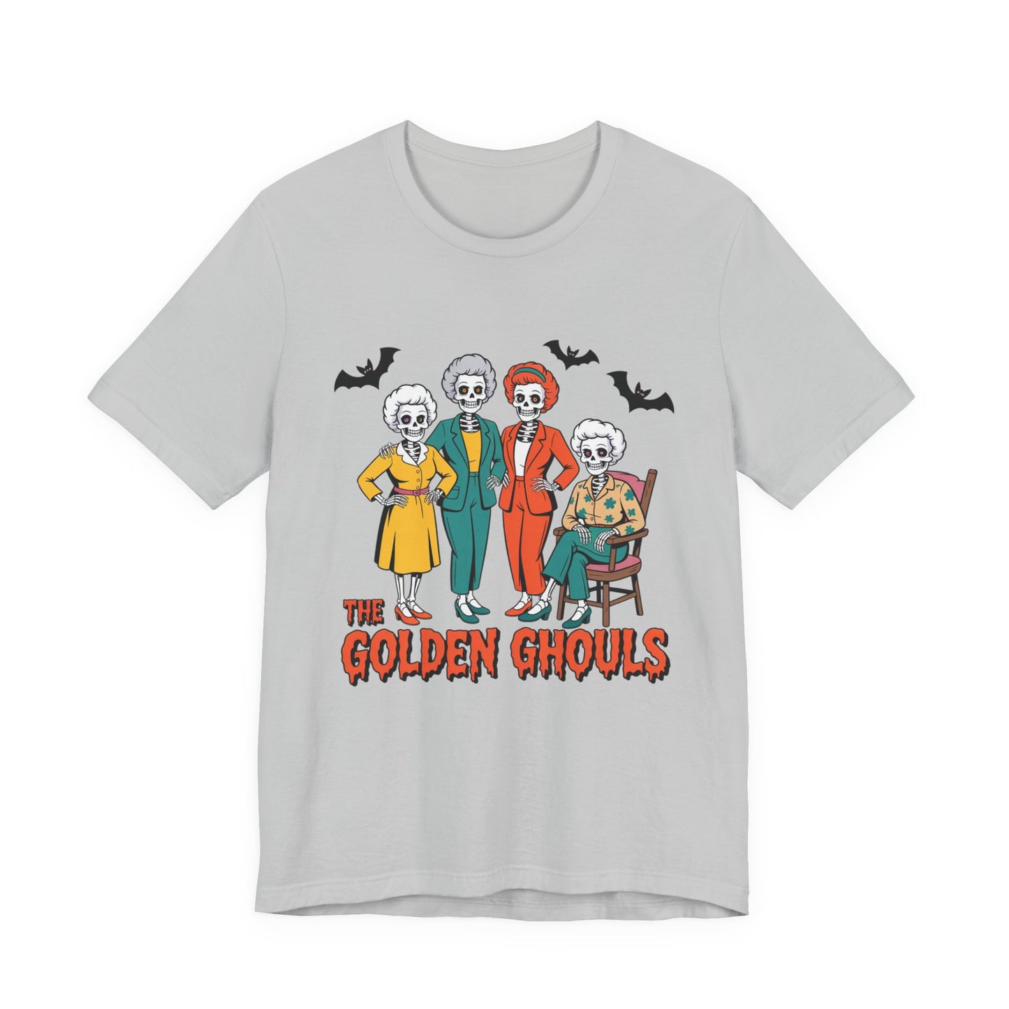 The Golden Ghouls T-Shirt Golden Girls TV Show Spoof Funny Halloween Tee Inspired By Comedy