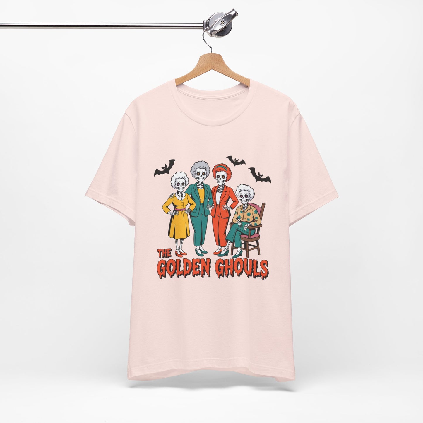 The Golden Ghouls T-Shirt Golden Girls TV Show Spoof Funny Halloween Tee Inspired By Comedy