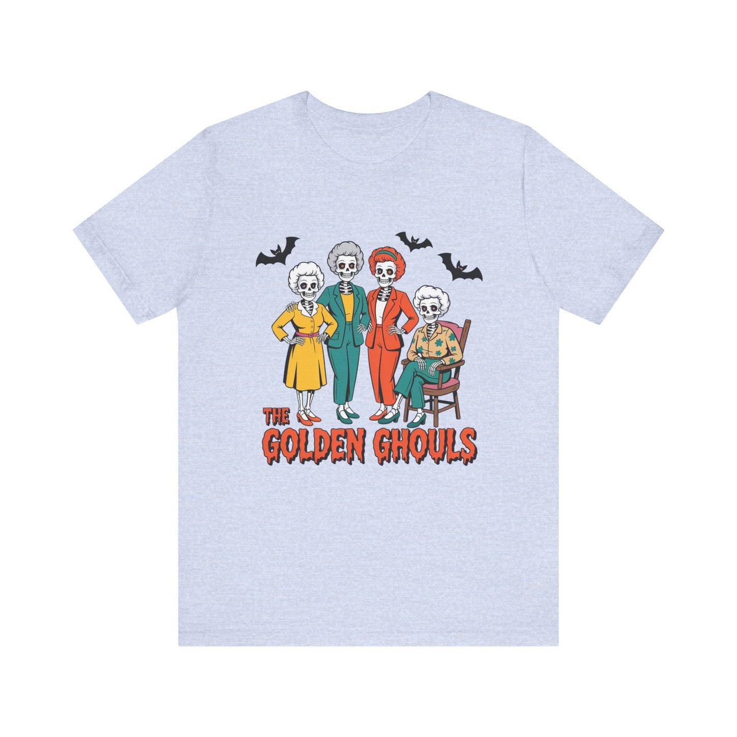 The Golden Ghouls T-Shirt Golden Girls TV Show Spoof Funny Halloween Tee Inspired By Comedy