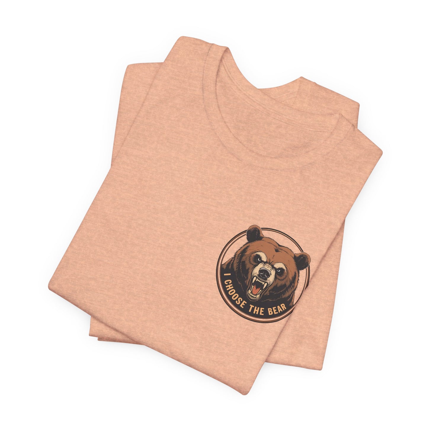 I Choose The Bear T-Shirt Man vs Bear Feminist Female Empowerment Gender Equality Tee Various Sizes Colors Unisex