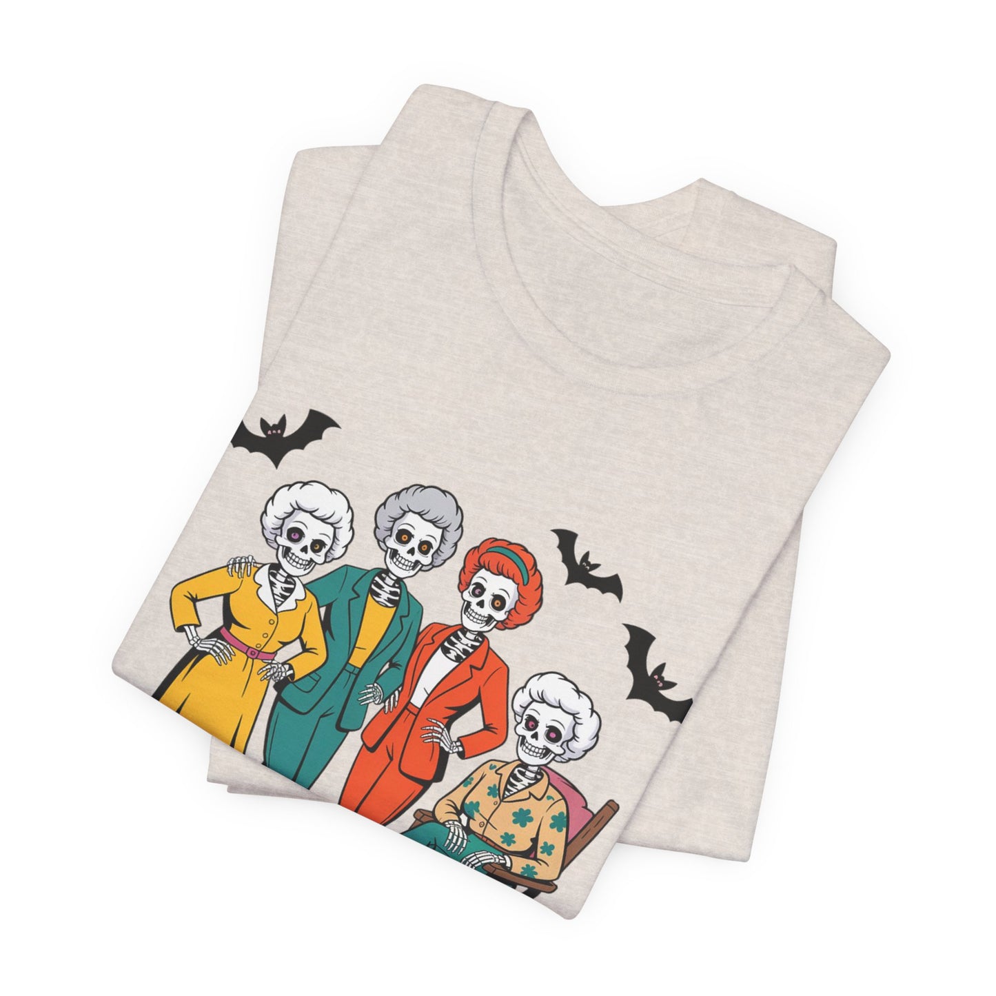The Golden Ghouls T-Shirt Golden Girls TV Show Spoof Funny Halloween Tee Inspired By Comedy