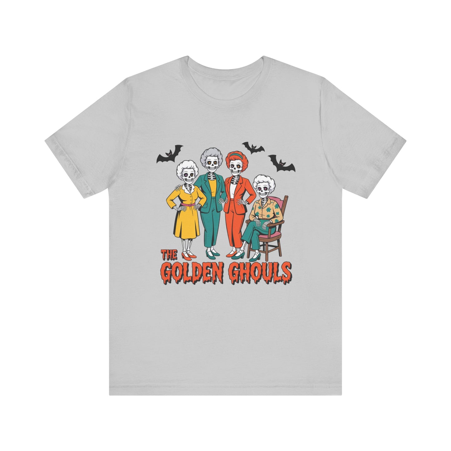The Golden Ghouls T-Shirt Golden Girls TV Show Spoof Funny Halloween Tee Inspired By Comedy