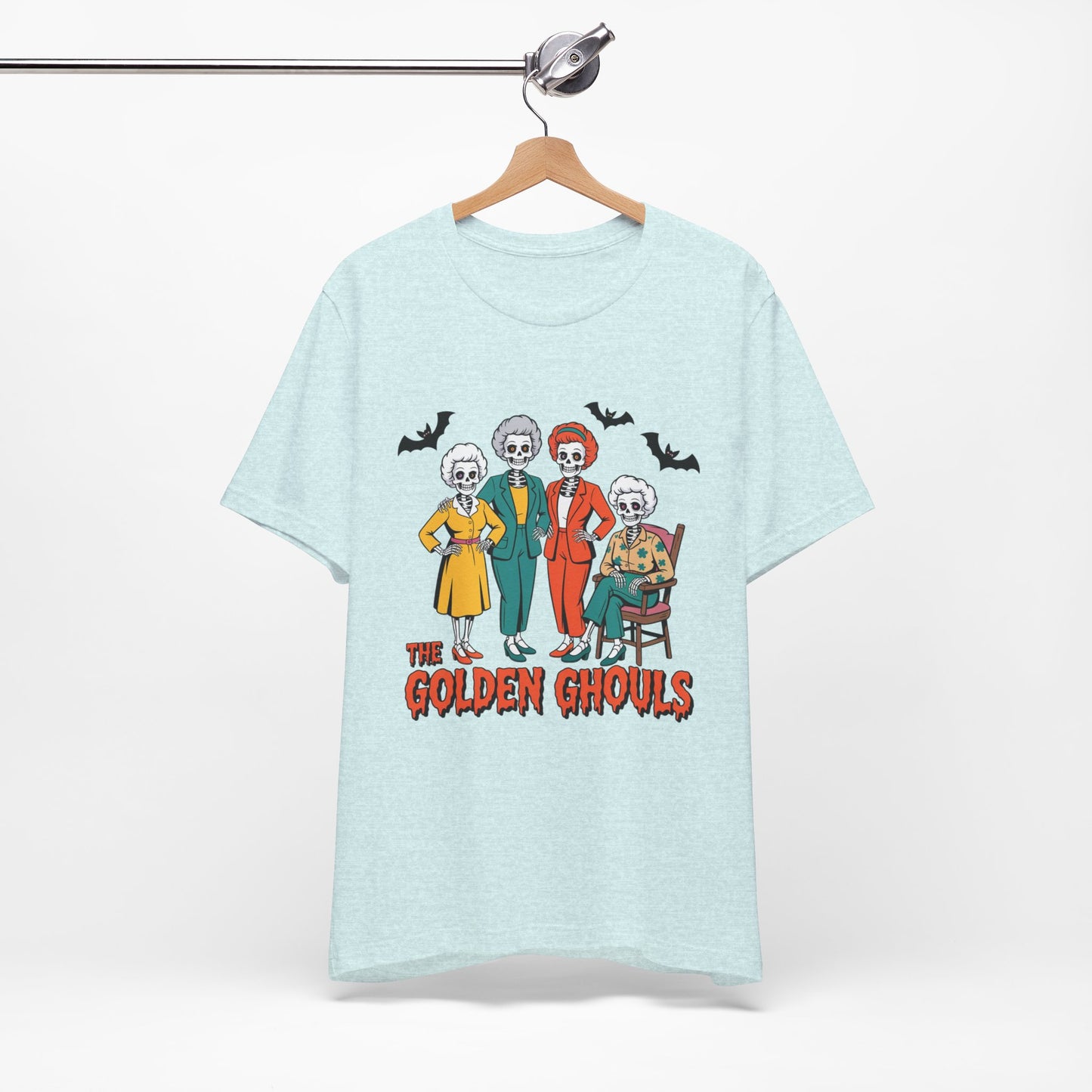The Golden Ghouls T-Shirt Golden Girls TV Show Spoof Funny Halloween Tee Inspired By Comedy