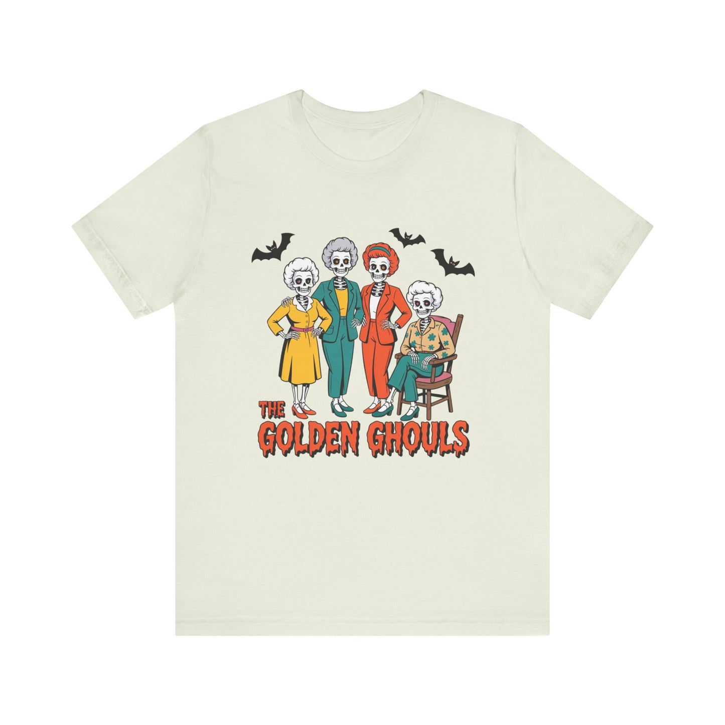 The Golden Ghouls T-Shirt Golden Girls TV Show Spoof Funny Halloween Tee Inspired By Comedy