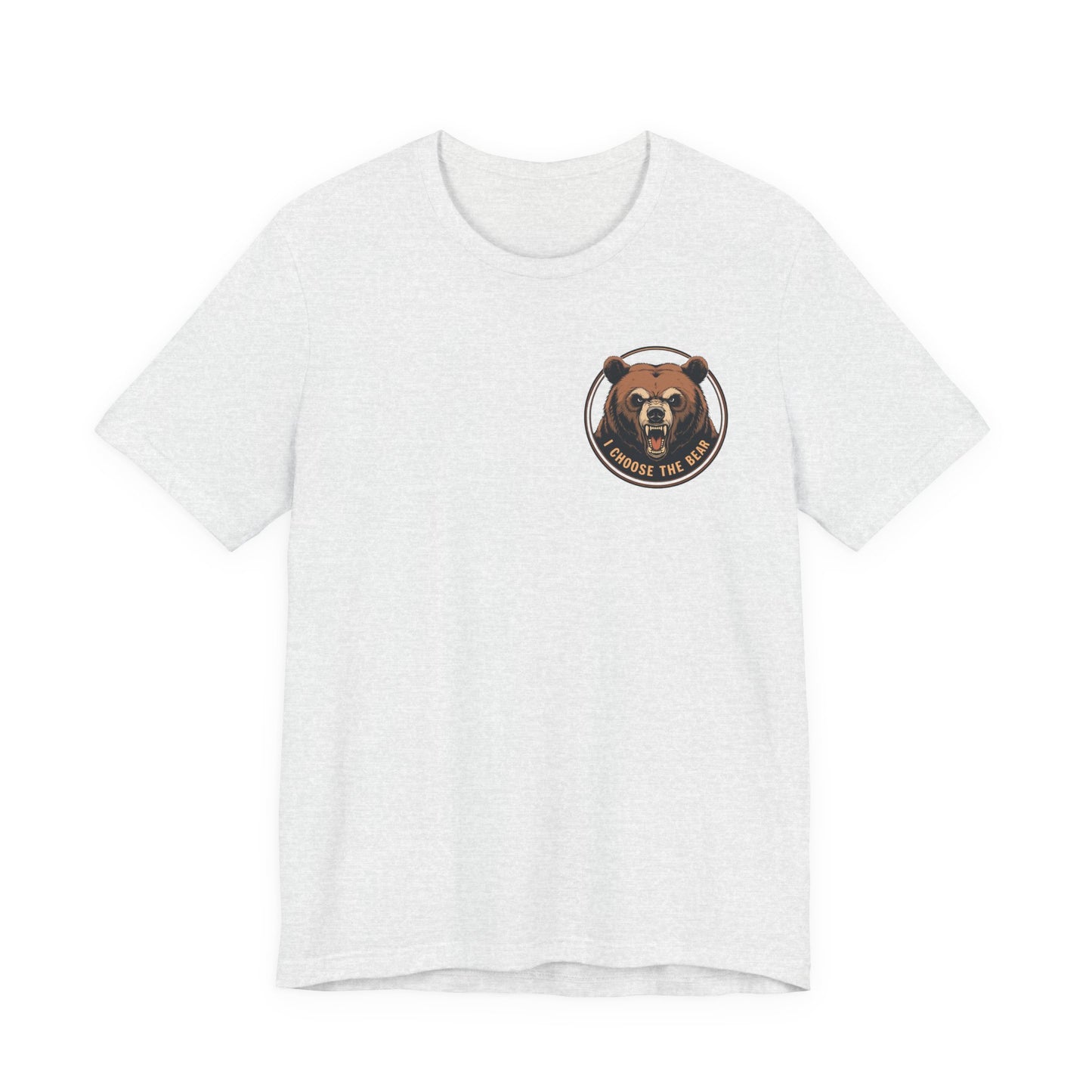 I Choose The Bear T-Shirt Man vs Bear Feminist Female Empowerment Gender Equality Tee Various Sizes Colors Unisex