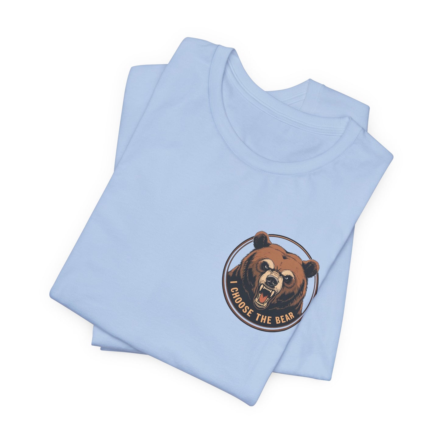 I Choose The Bear T-Shirt Man vs Bear Feminist Female Empowerment Gender Equality Tee Various Sizes Colors Unisex