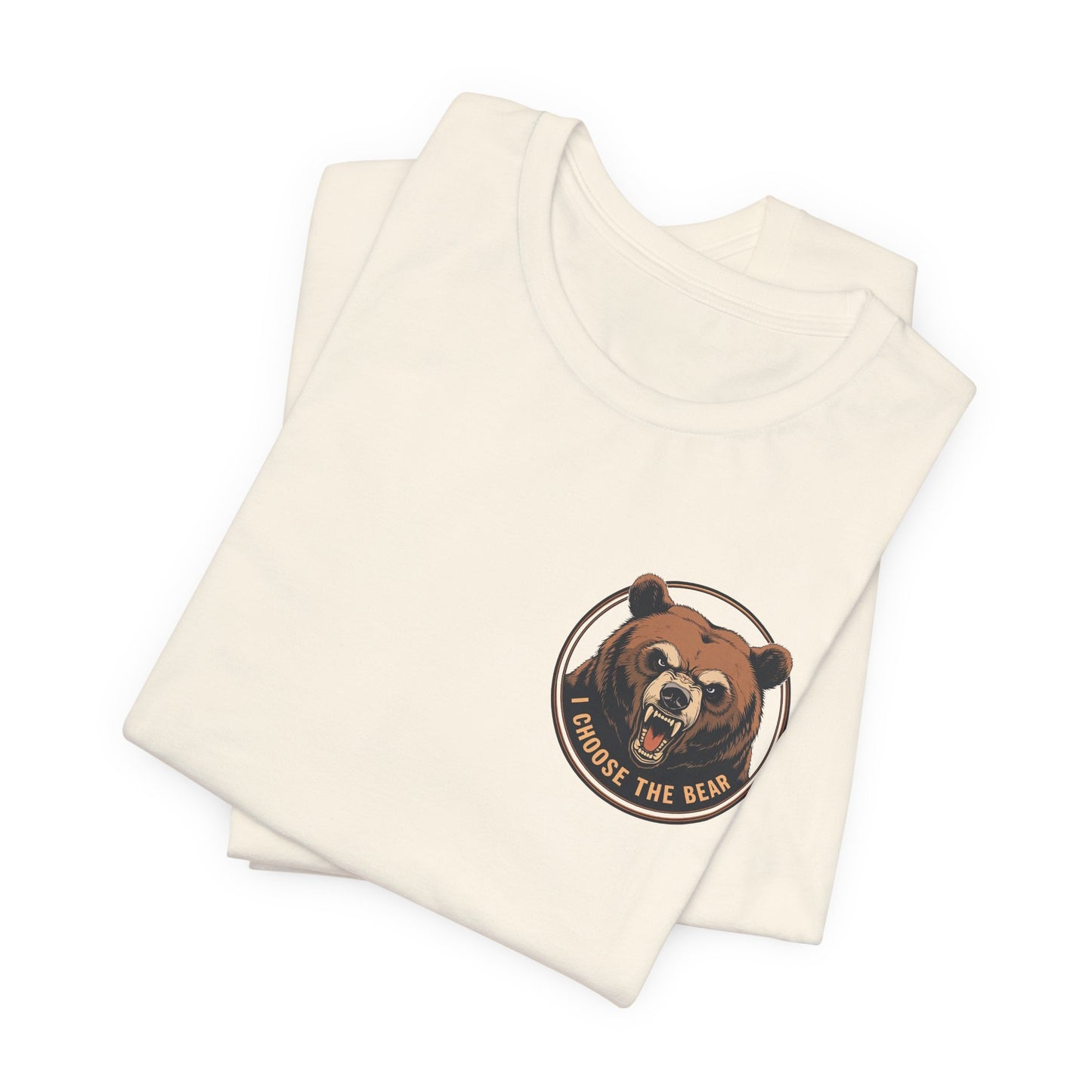 I Choose The Bear T-Shirt Man vs Bear Feminist Female Empowerment Gender Equality Tee Various Sizes Colors Unisex