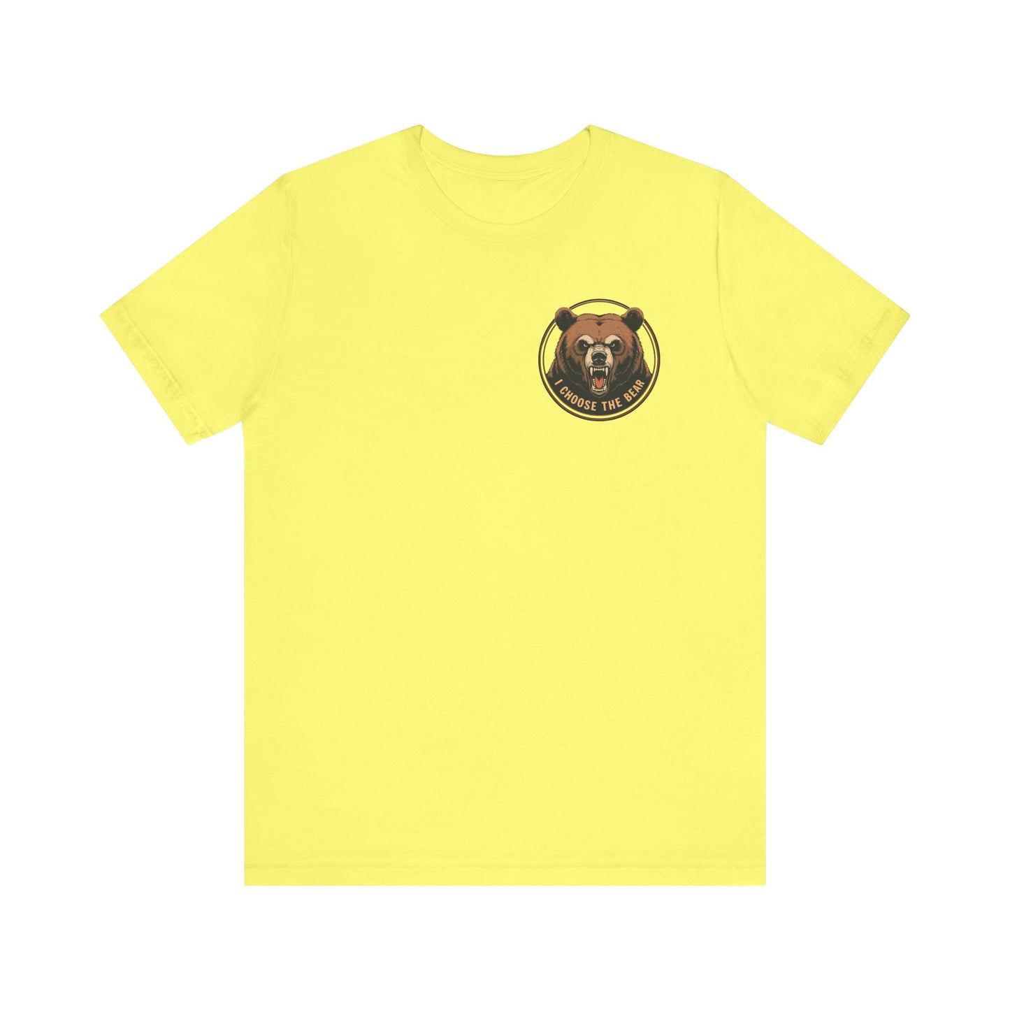 I Choose The Bear T-Shirt Man vs Bear Feminist Female Empowerment Gender Equality Tee Various Sizes Colors Unisex