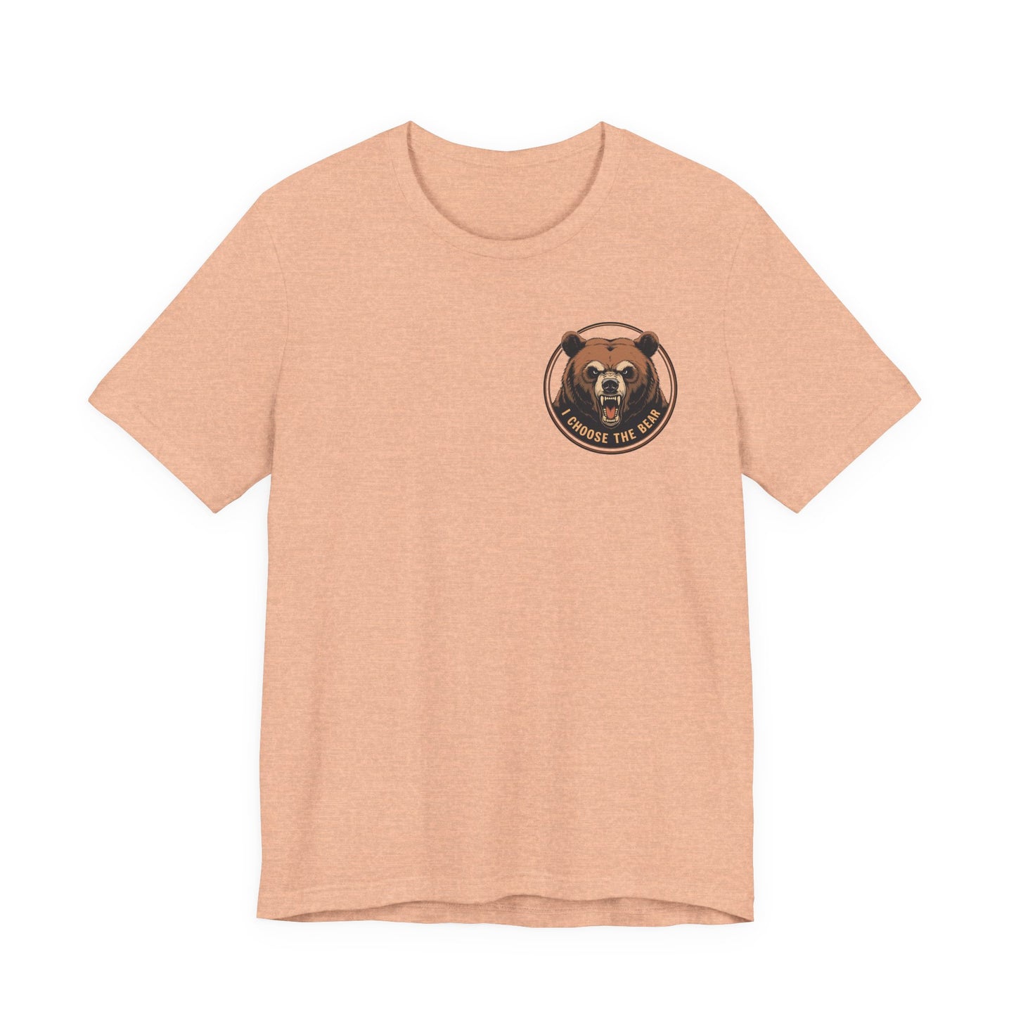 I Choose The Bear T-Shirt Man vs Bear Feminist Female Empowerment Gender Equality Tee Various Sizes Colors Unisex