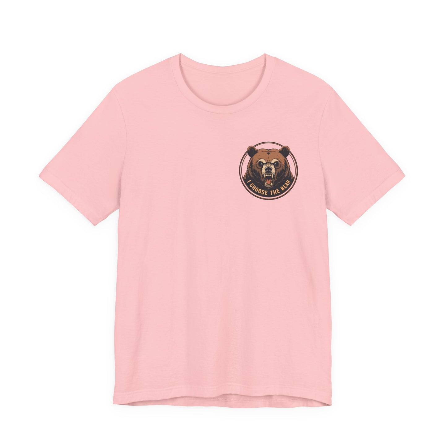 I Choose The Bear T-Shirt Man vs Bear Feminist Female Empowerment Gender Equality Tee Various Sizes Colors Unisex