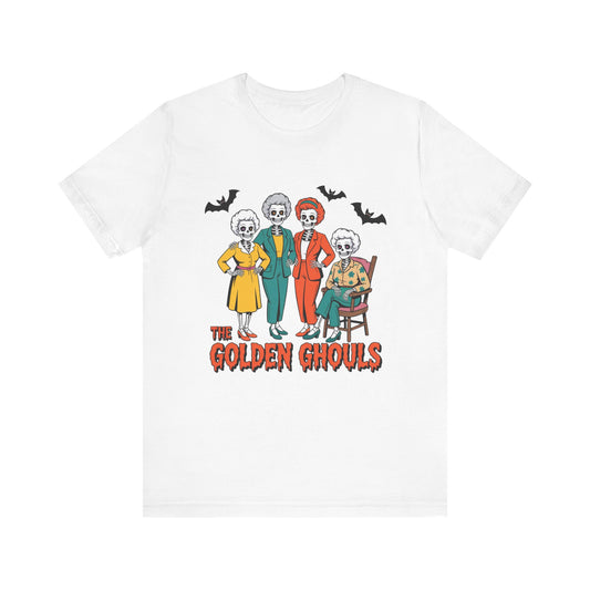 The Golden Ghouls T-Shirt Golden Girls TV Show Spoof Funny Halloween Tee Inspired By Comedy