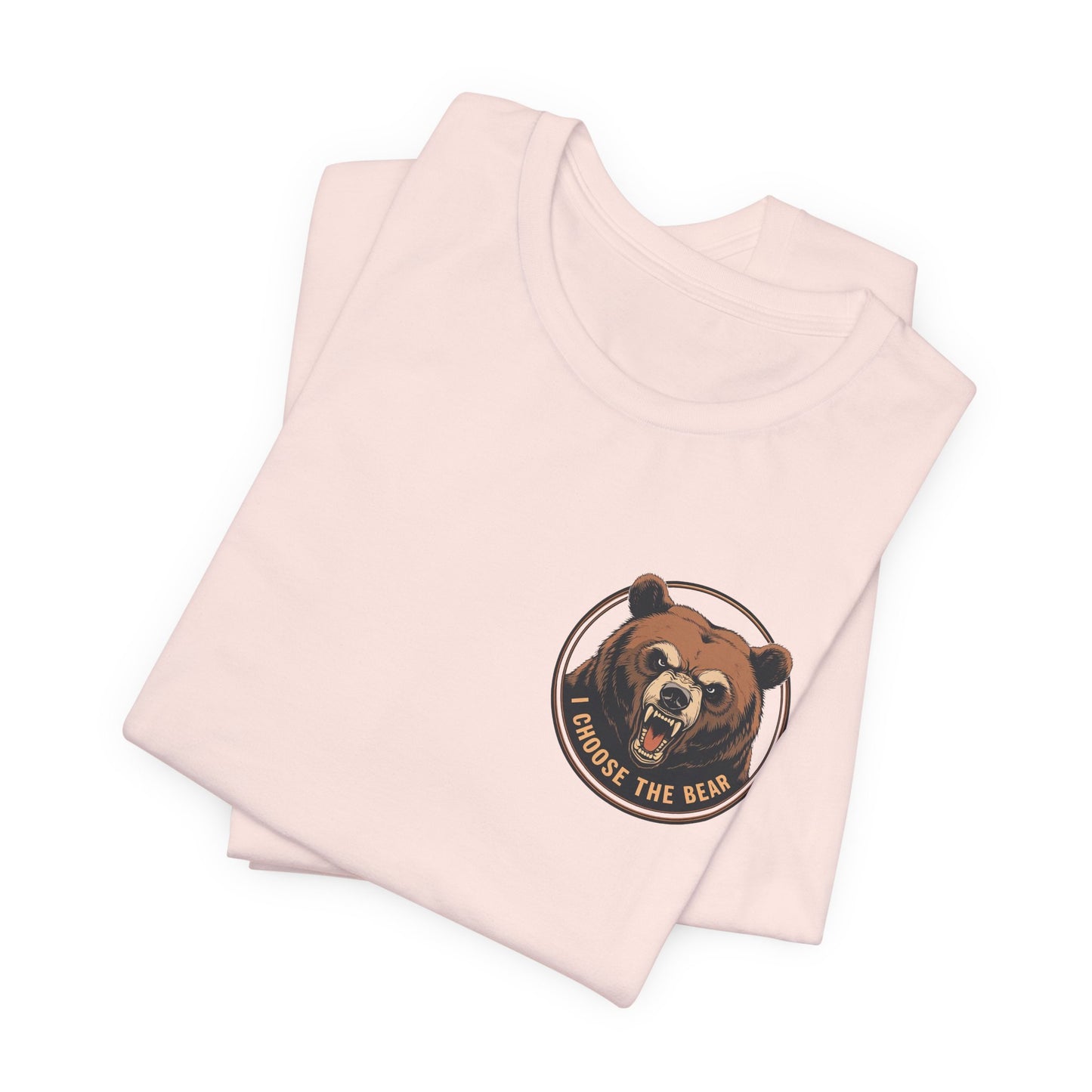 I Choose The Bear T-Shirt Man vs Bear Feminist Female Empowerment Gender Equality Tee Various Sizes Colors Unisex