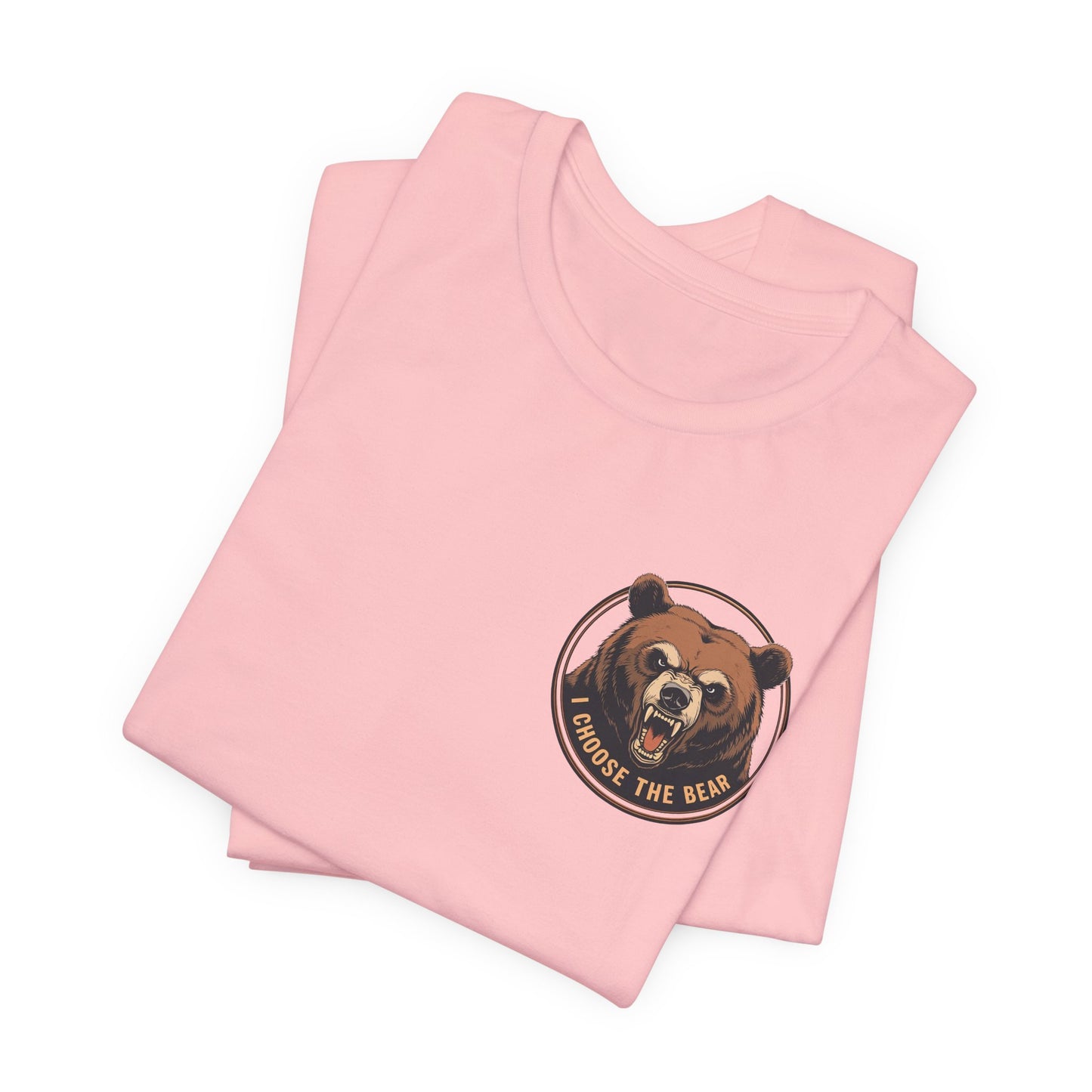 I Choose The Bear T-Shirt Man vs Bear Feminist Female Empowerment Gender Equality Tee Various Sizes Colors Unisex