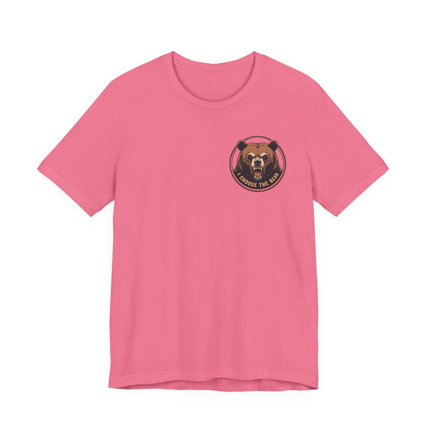 I Choose The Bear T-Shirt Man vs Bear Feminist Female Empowerment Gender Equality Tee Various Sizes Colors Unisex