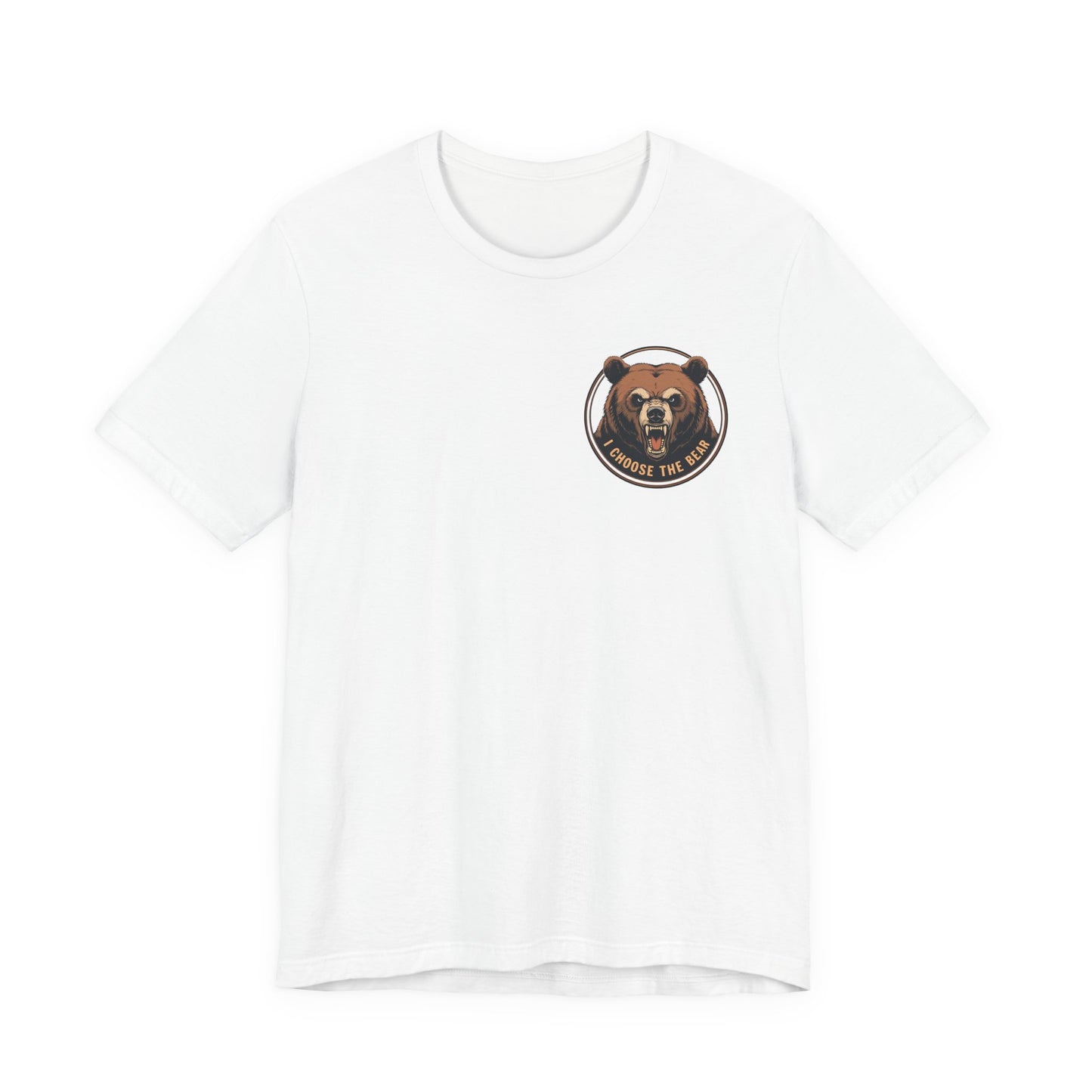 I Choose The Bear T-Shirt Man vs Bear Feminist Female Empowerment Gender Equality Tee Various Sizes Colors Unisex