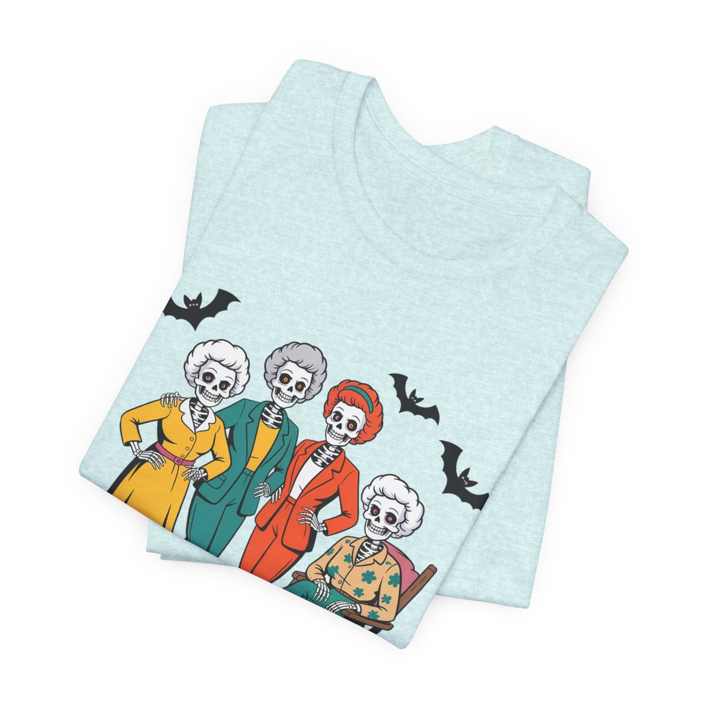 The Golden Ghouls T-Shirt Golden Girls TV Show Spoof Funny Halloween Tee Inspired By Comedy