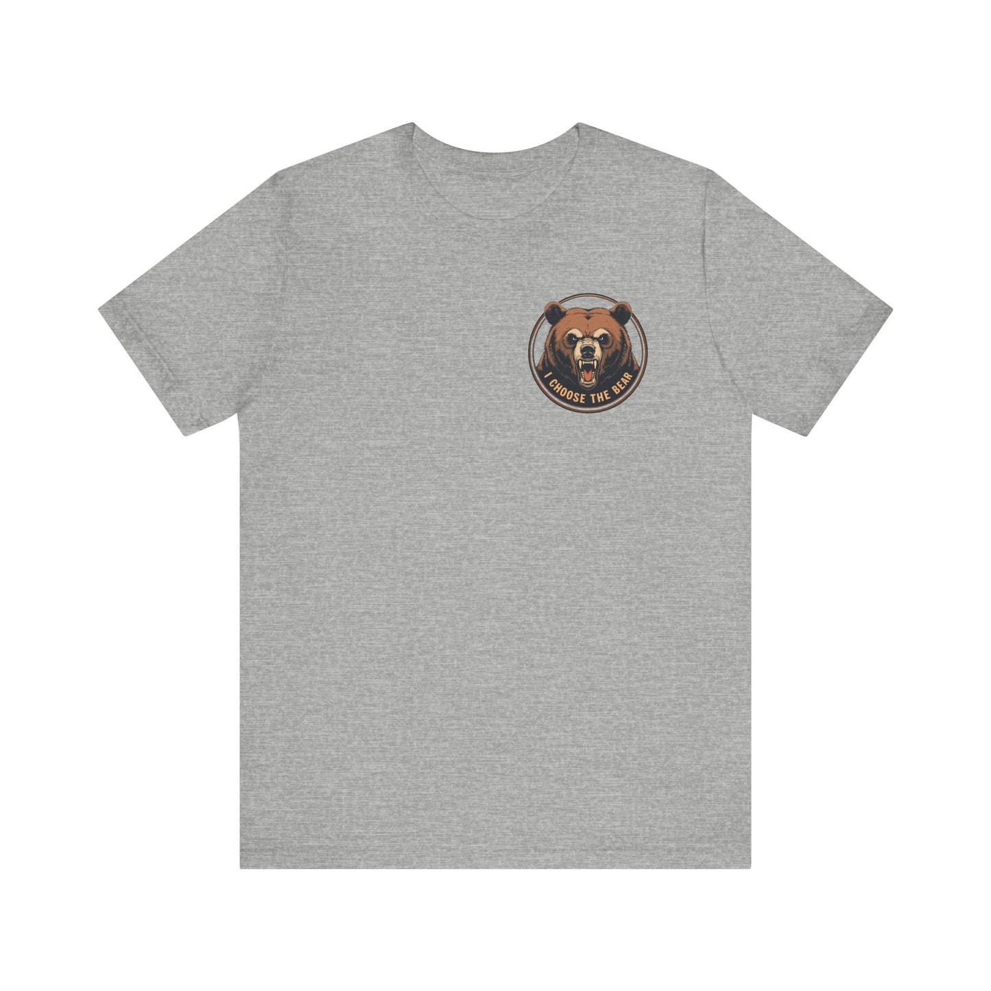 I Choose The Bear T-Shirt Man vs Bear Feminist Female Empowerment Gender Equality Tee Various Sizes Colors Unisex