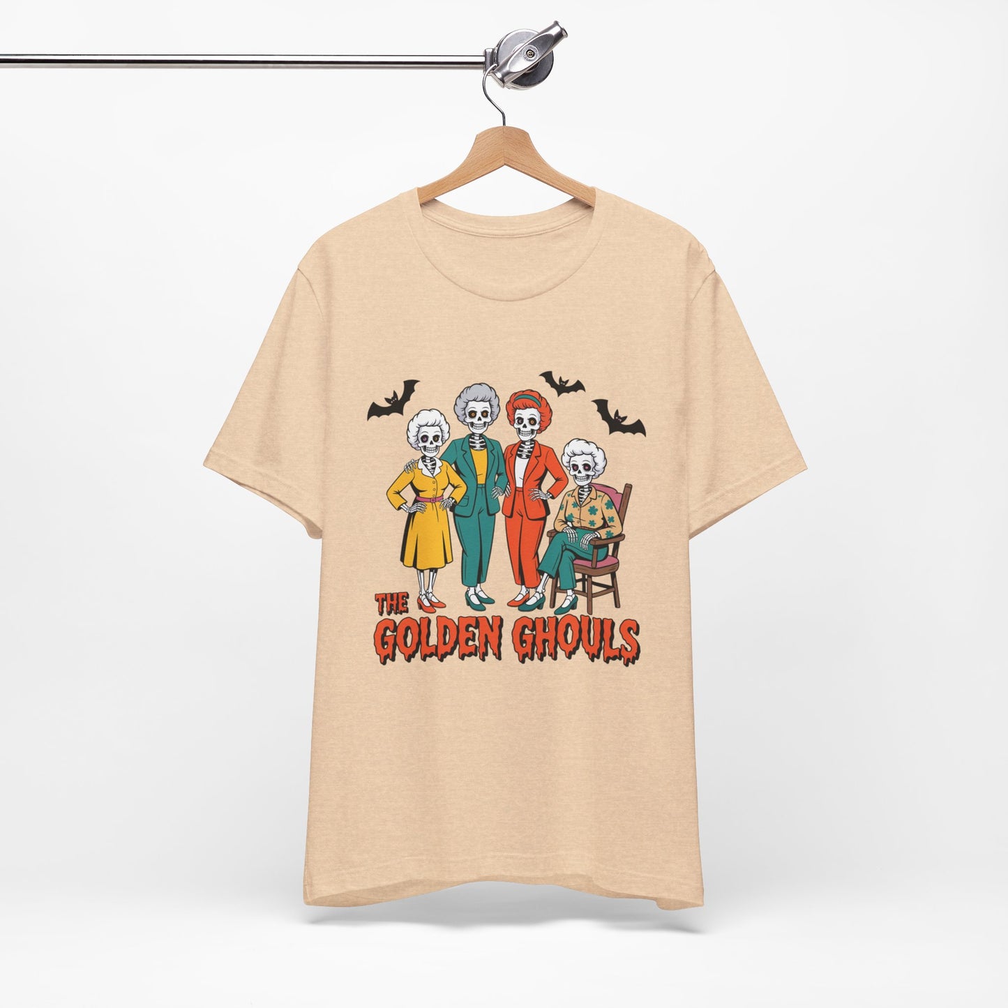 The Golden Ghouls T-Shirt Golden Girls TV Show Spoof Funny Halloween Tee Inspired By Comedy