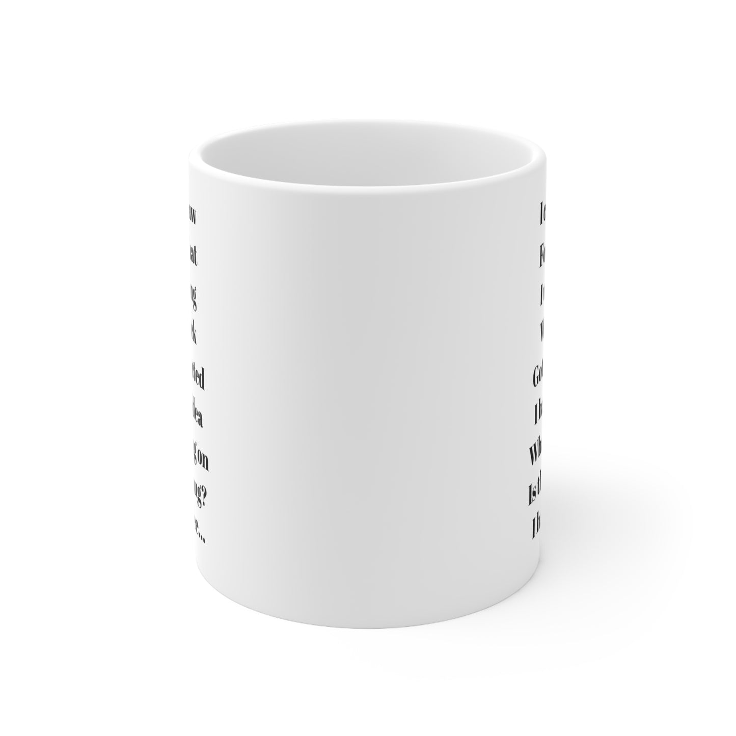 Humorous Ceramic Coffee Cups - Perfect Gift for Coffee Lovers, Funny Mugs for Home, Office, or Gag Gifts