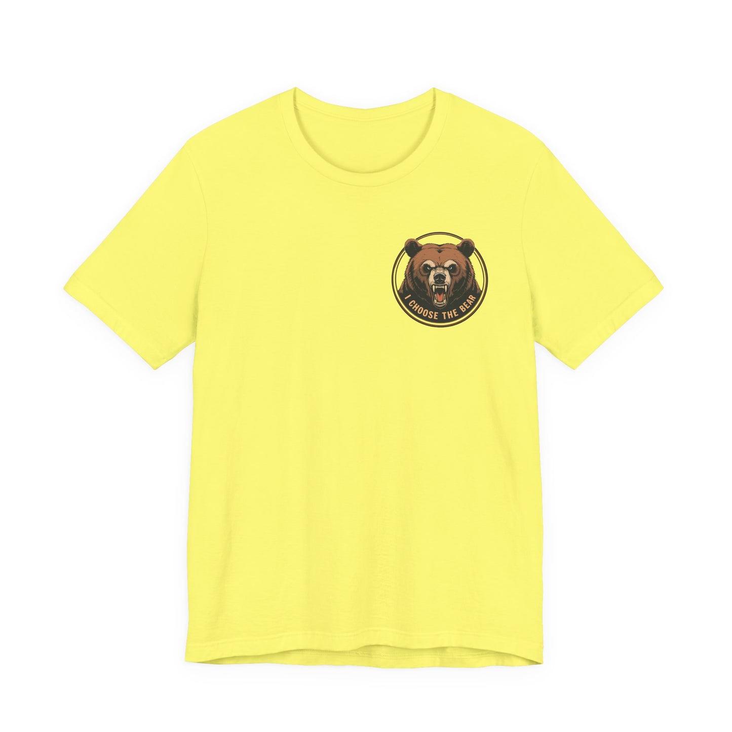 I Choose The Bear T-Shirt Man vs Bear Feminist Female Empowerment Gender Equality Tee Various Sizes Colors Unisex