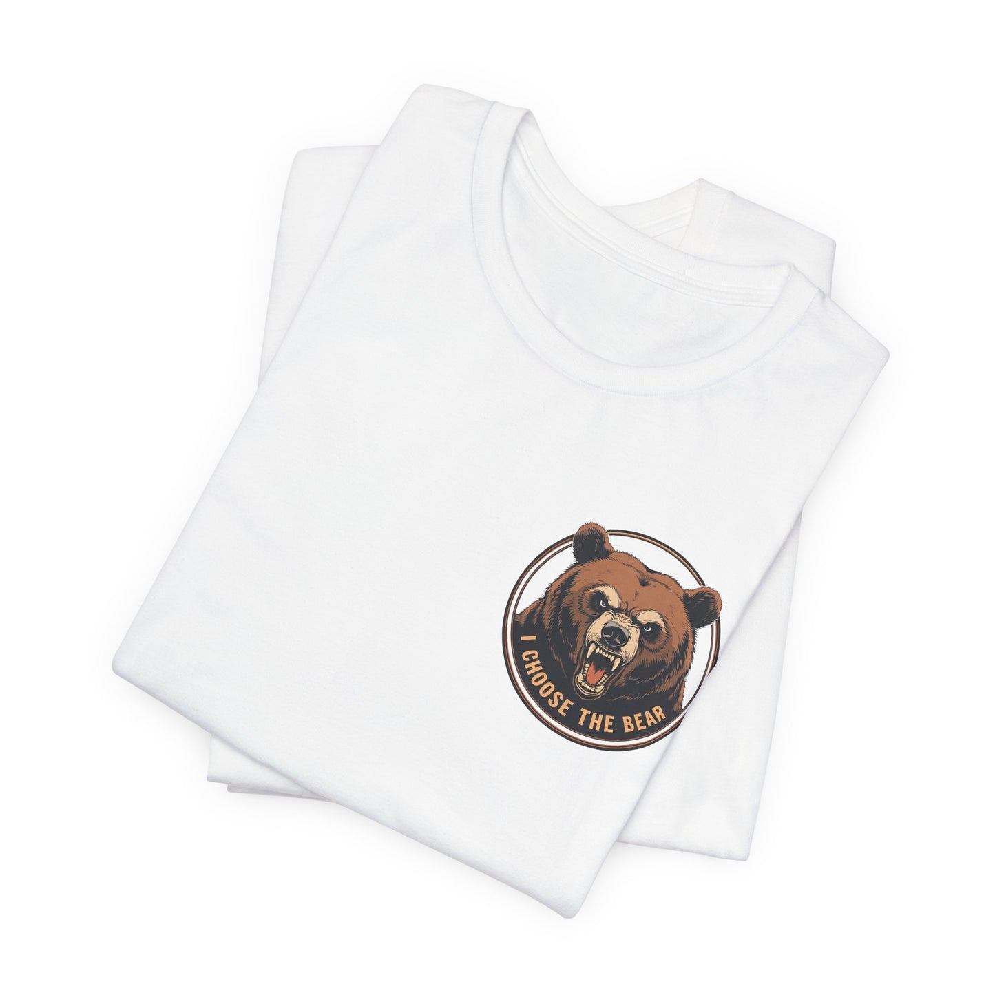 I Choose The Bear T-Shirt Man vs Bear Feminist Female Empowerment Gender Equality Tee Various Sizes Colors Unisex
