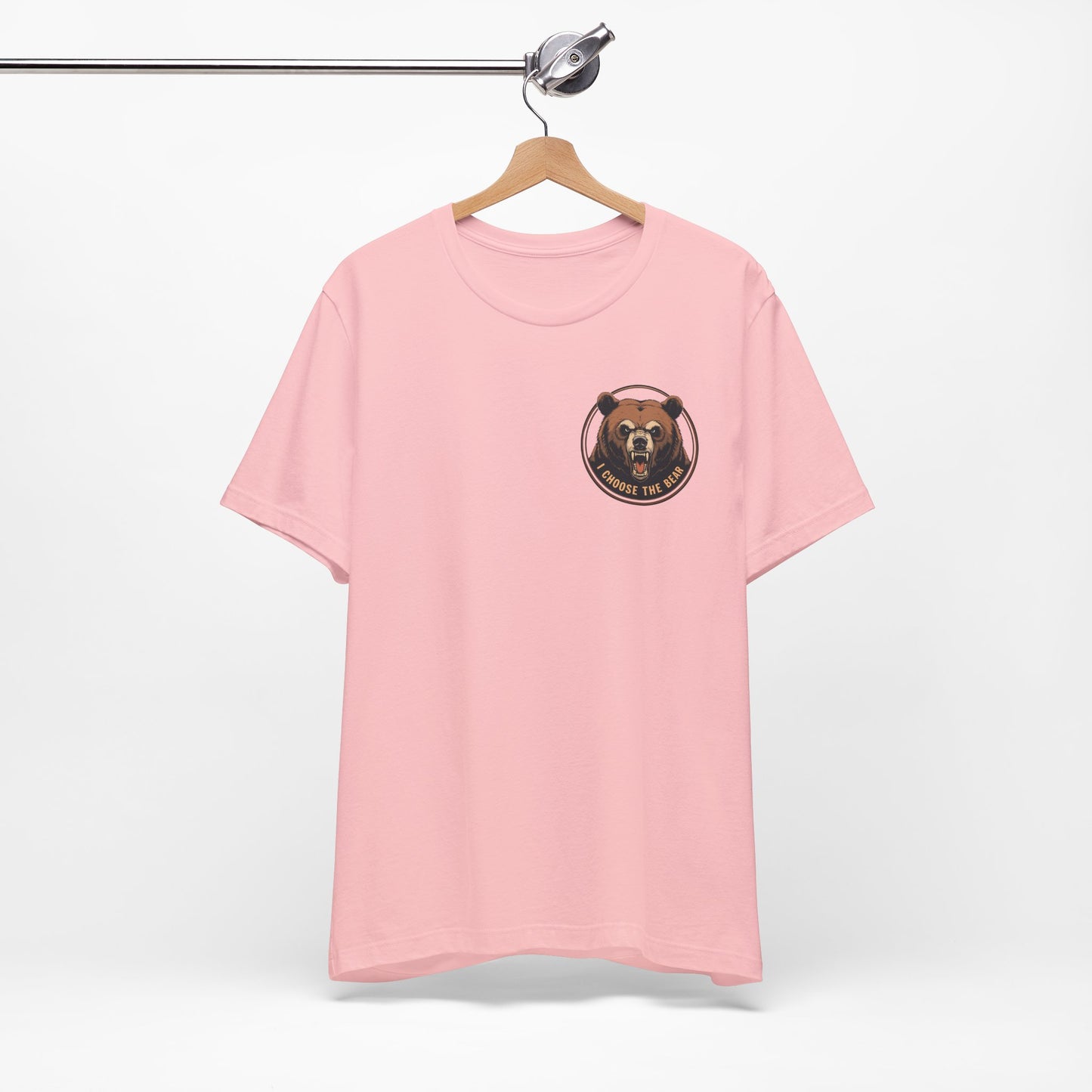 I Choose The Bear T-Shirt Man vs Bear Feminist Female Empowerment Gender Equality Tee Various Sizes Colors Unisex